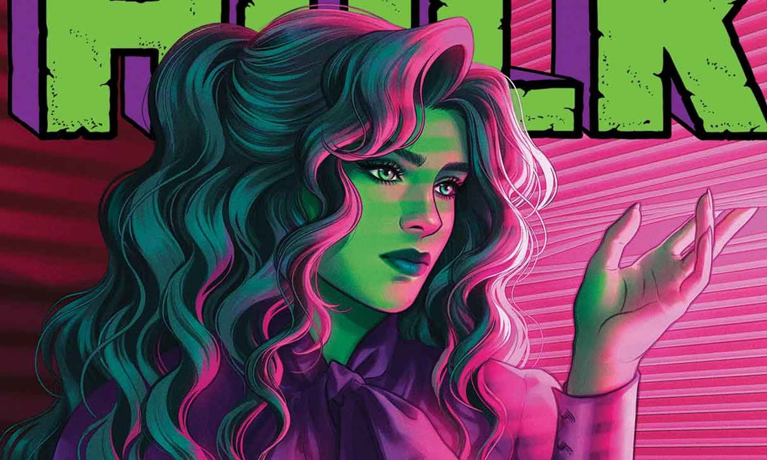 SHE-HULK (2022) #7 cover by Jen Bartel