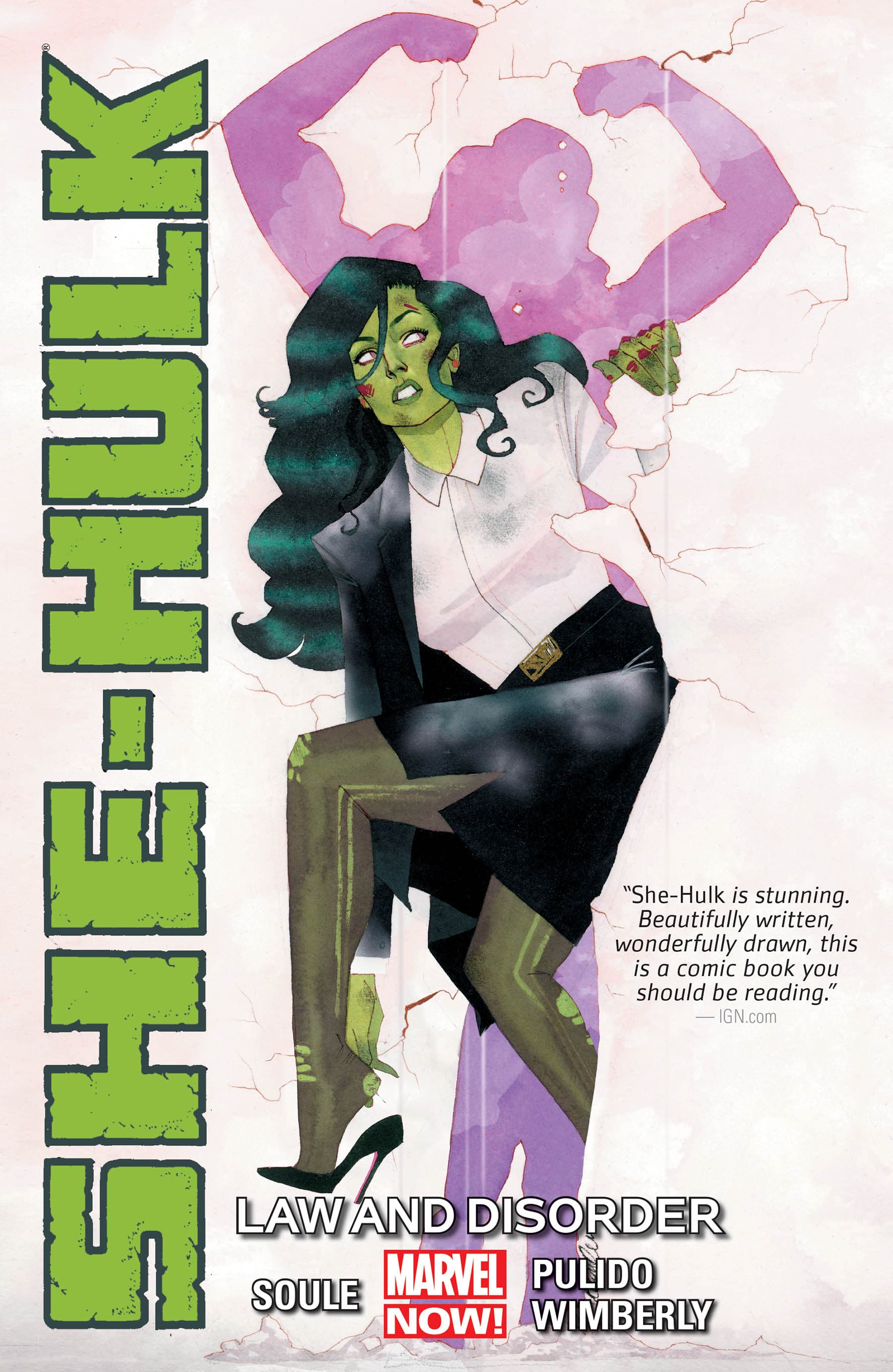 Cover to SHE-HULK VOL. 1: LAW AND DISORDER.