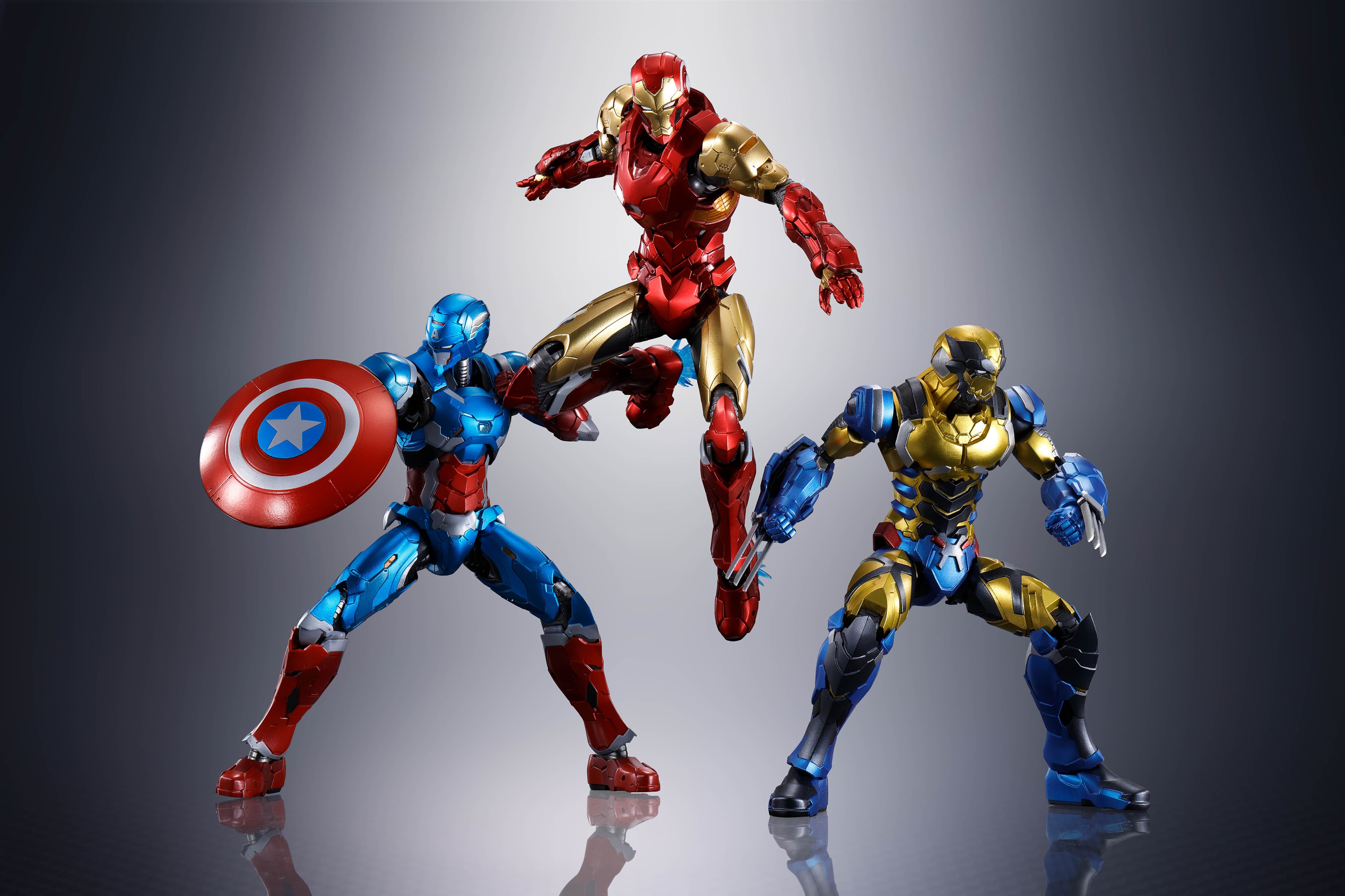 Figurine Marvel Captain America (TECH-ON AVENGERS) S.H.Figuarts