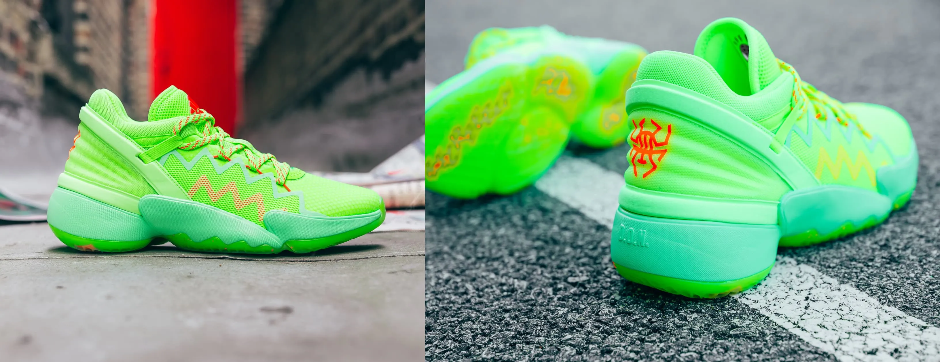 Adidas Reveals New Marvel D.O.N Issue 2 “Spidey-Sense” Shoe