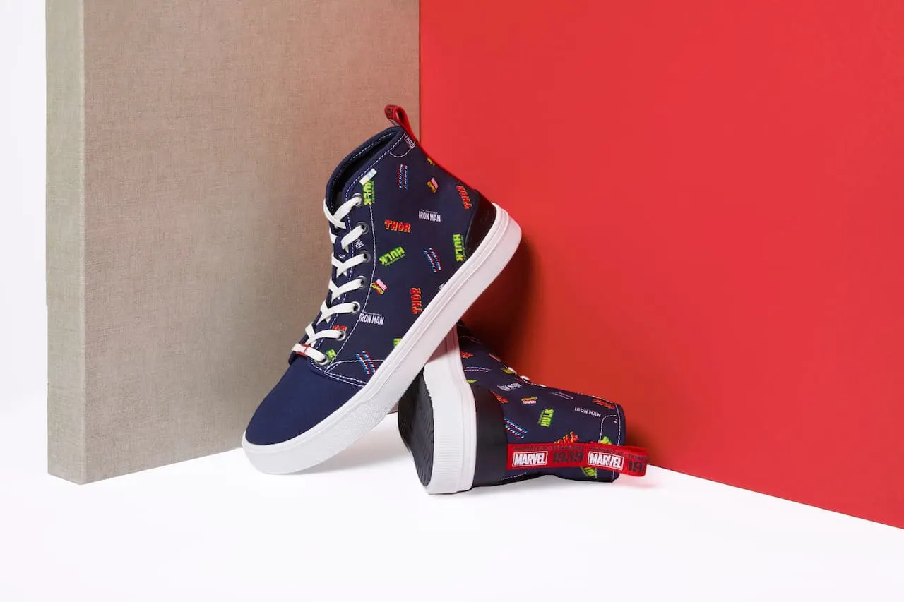 Toms Marvel Mens Black and Colorful Graphic Sneakers_12 Marvel Teams Up With TOMS for Brand New Shoe Collection main image 3