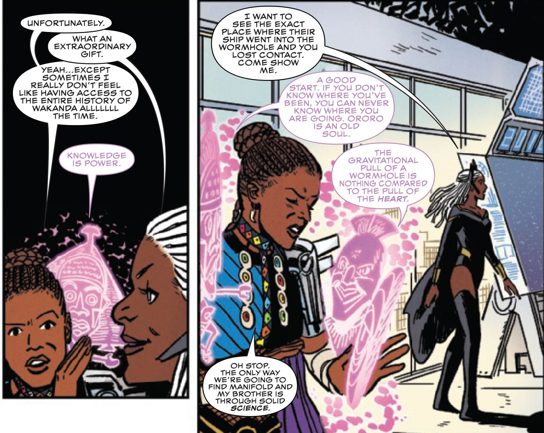 Shuri and Storm