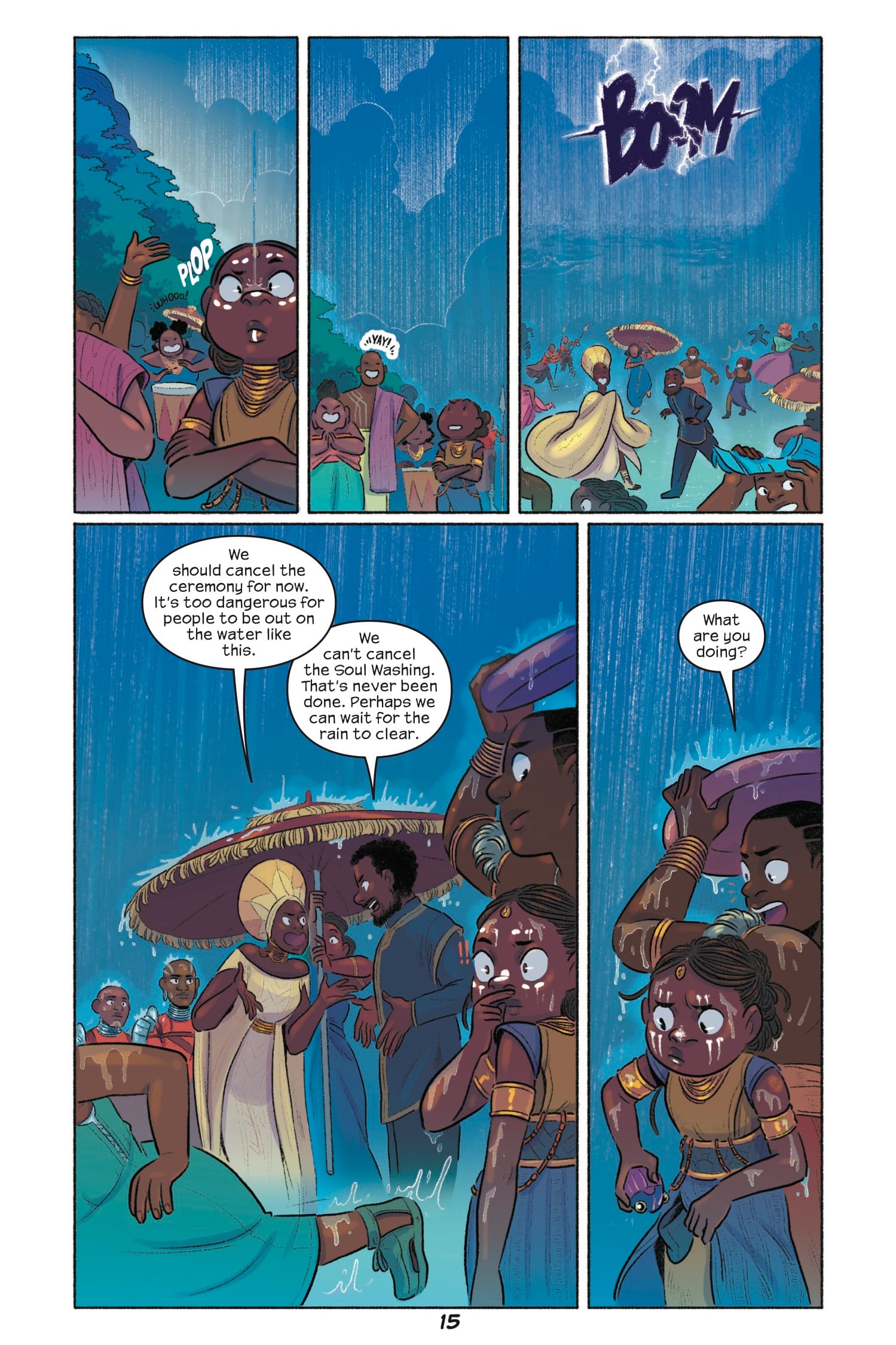Shuri and T'Challa: Into the Heartlands interior