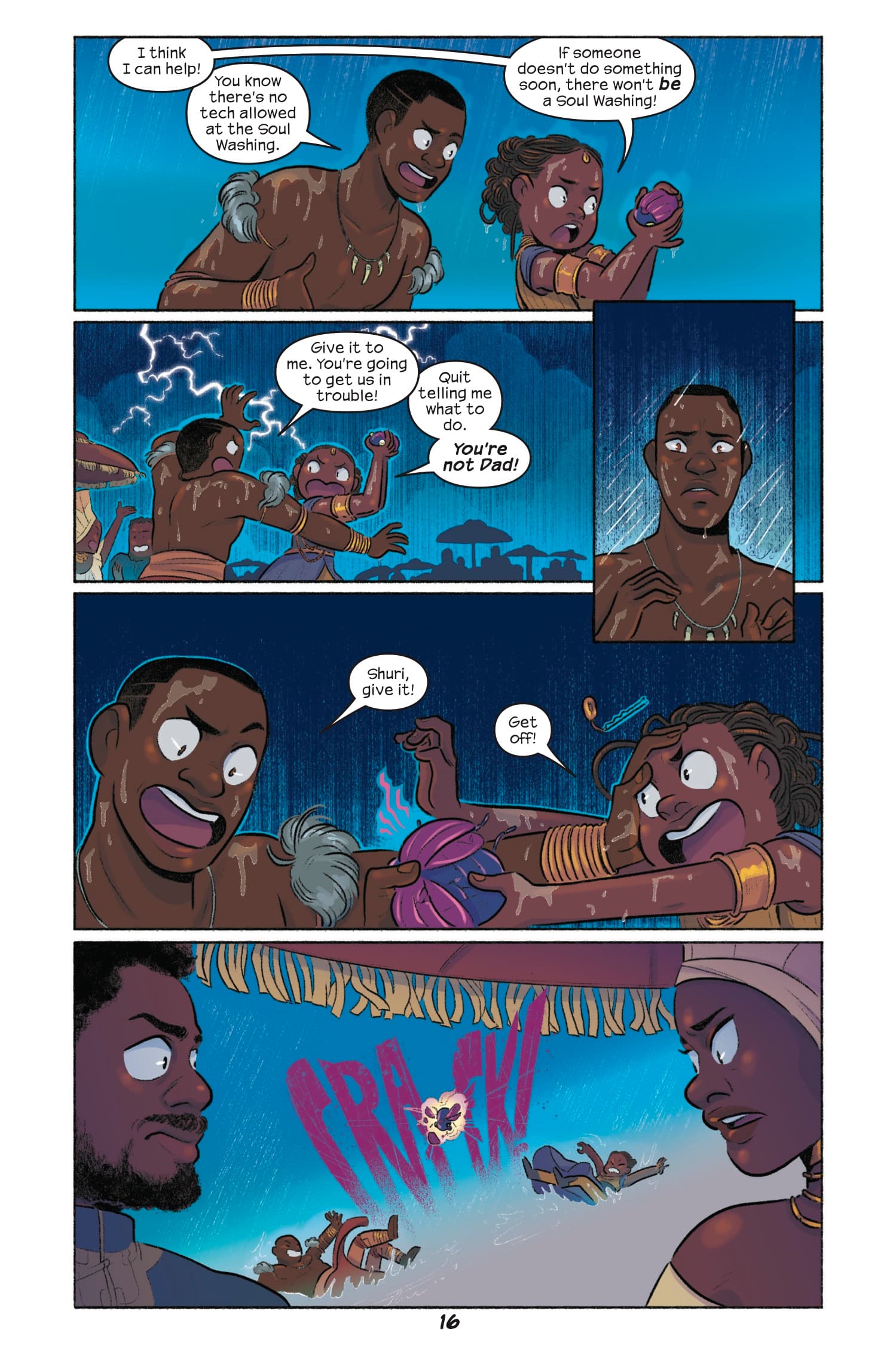 Shuri and T'Challa: Into the Heartlands interior