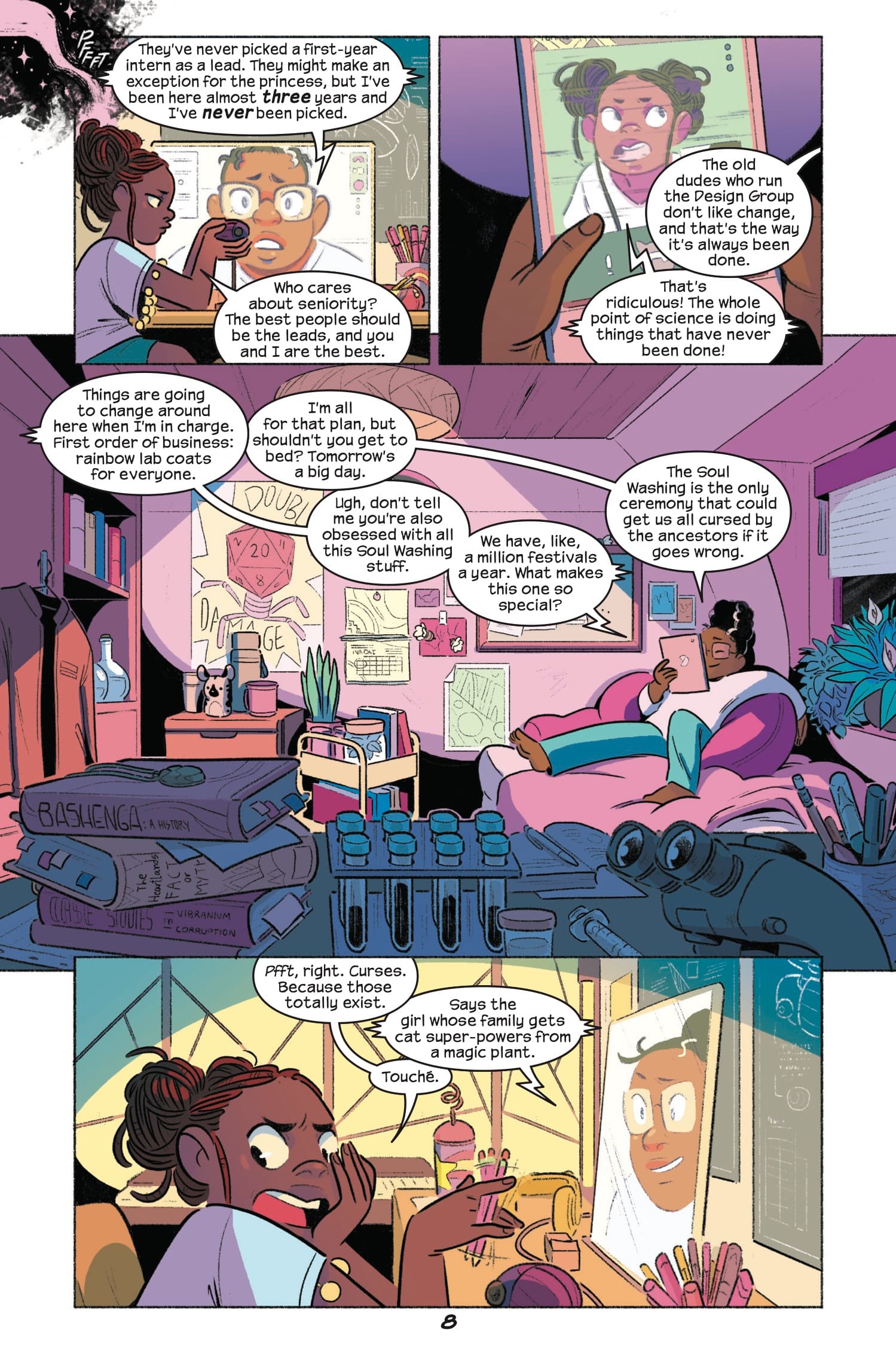 Shuri and T'Challa: Into the Heartlands interior