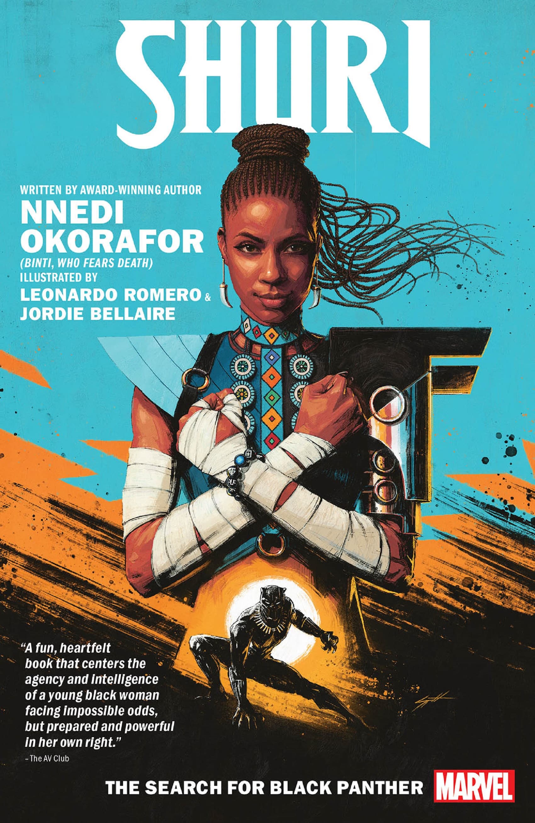 Cover to SHURI VOL. 1: THE SEARCH FOR BLACK PANTHER.