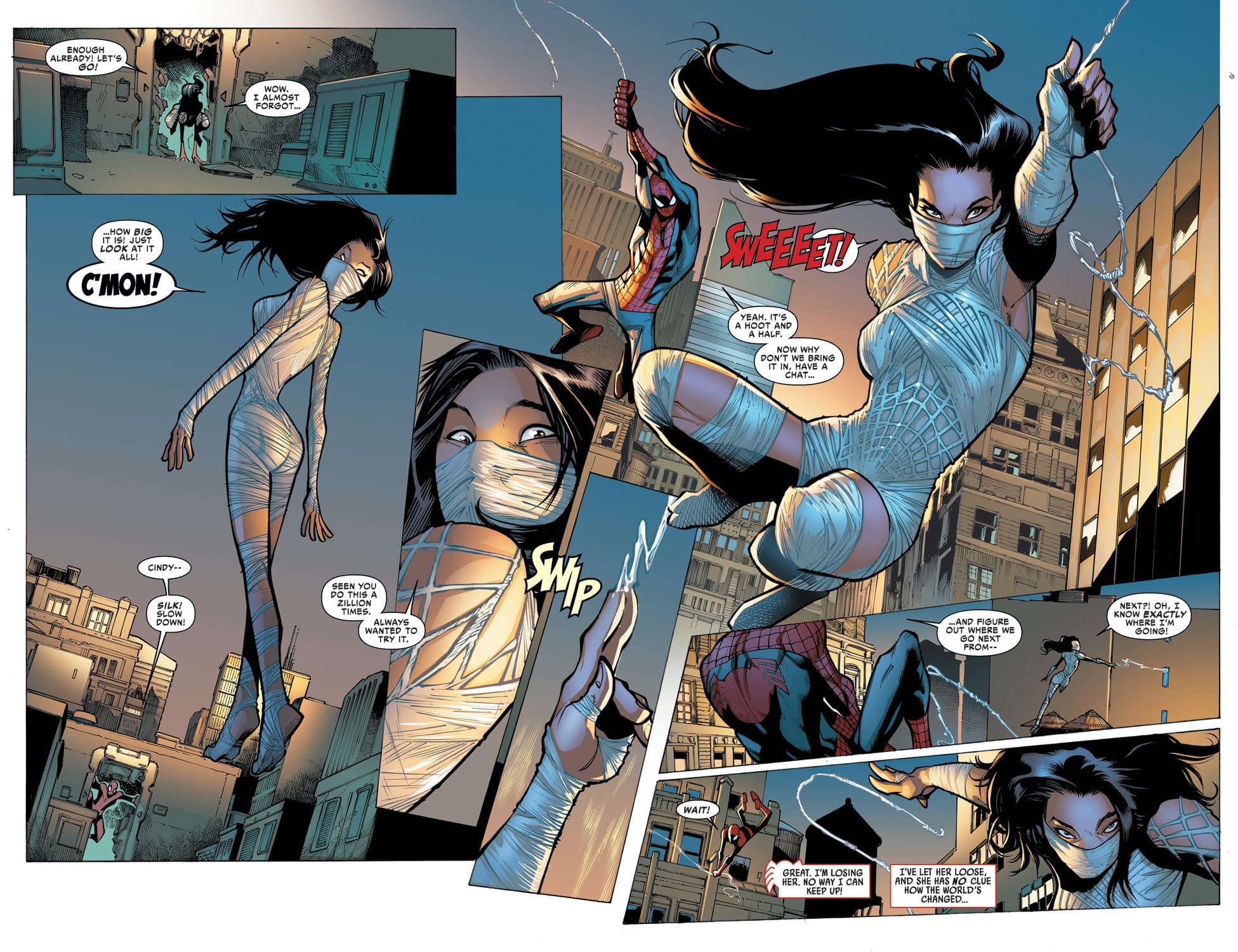 THE AMAZING SPIDER-MAN (2014) #4 Silk