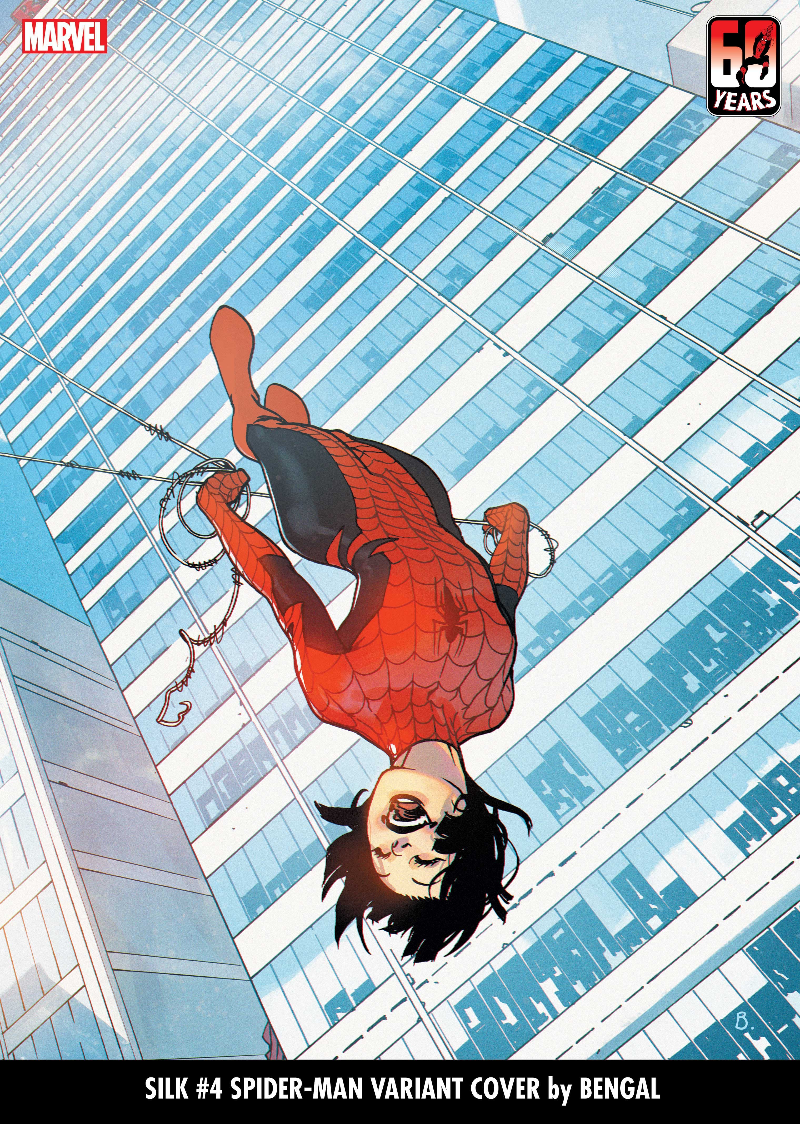SILK #4 SPIDER-MAN VARIANT COVER by BENGAL