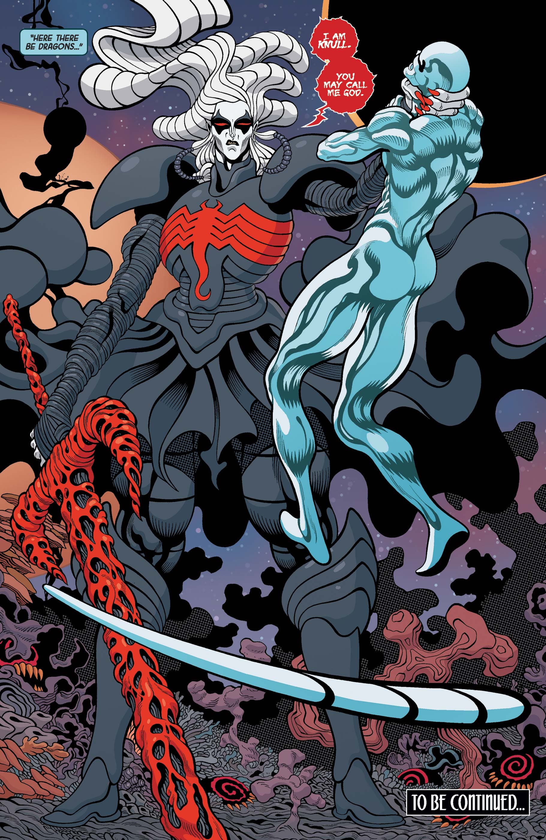 SILVER SURFER: BLACK (2019) #1 page by Donny Cates and Tradd Moore