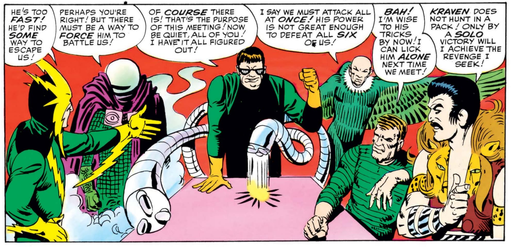 AMAZING SPIDER-MAN ANNUAL (1964) #1 artwork by Steve Ditko and Stan Goldberg