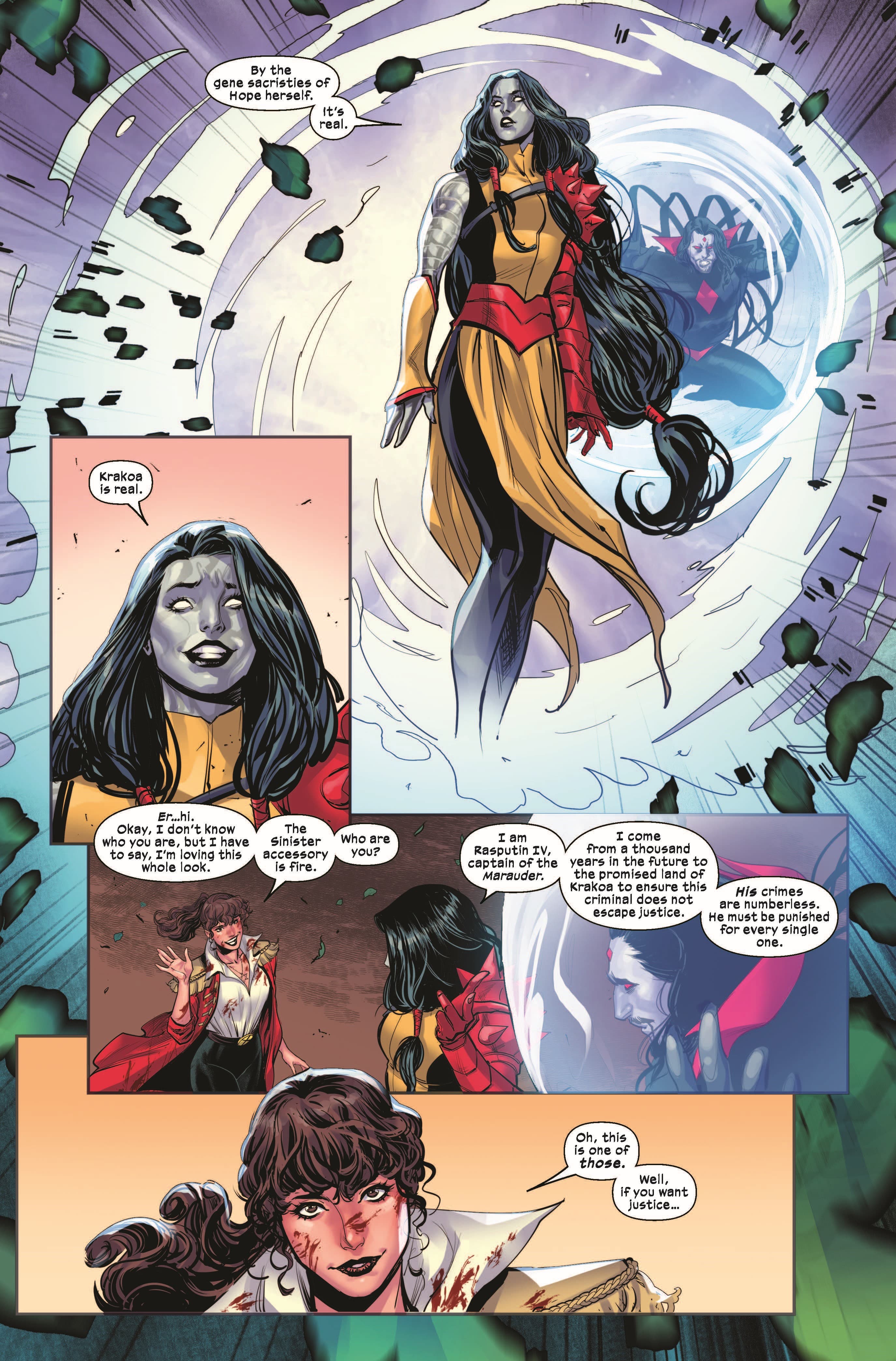 SINS OF SINISTER: DOMINION (2023) #1 interior artwork by Lucas Werneck