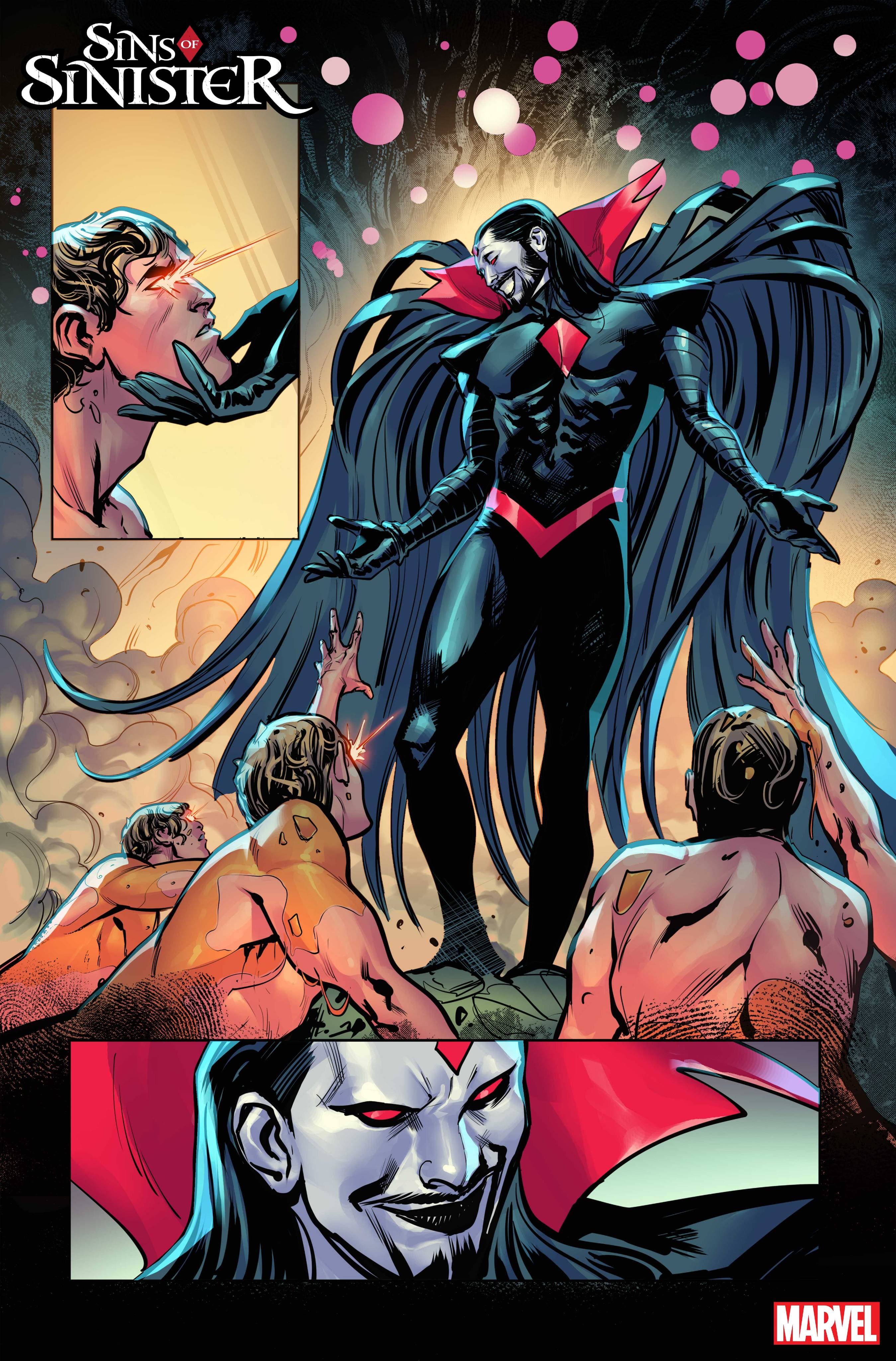 SINS OF SINISTER #1 interior artwork by Lucas Werneck