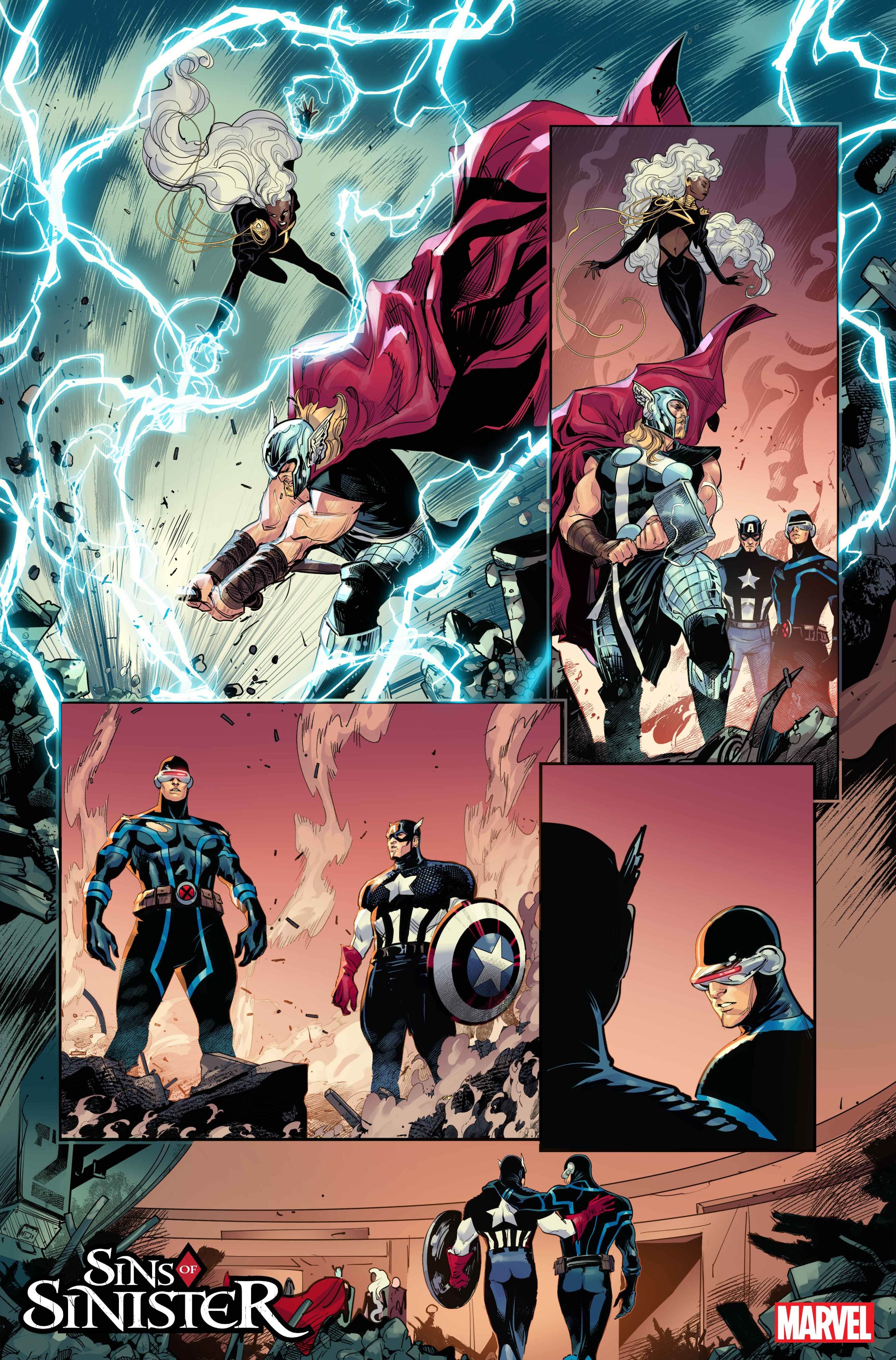 SINS OF SINISTER #1 interior artwork by Lucas Werneck