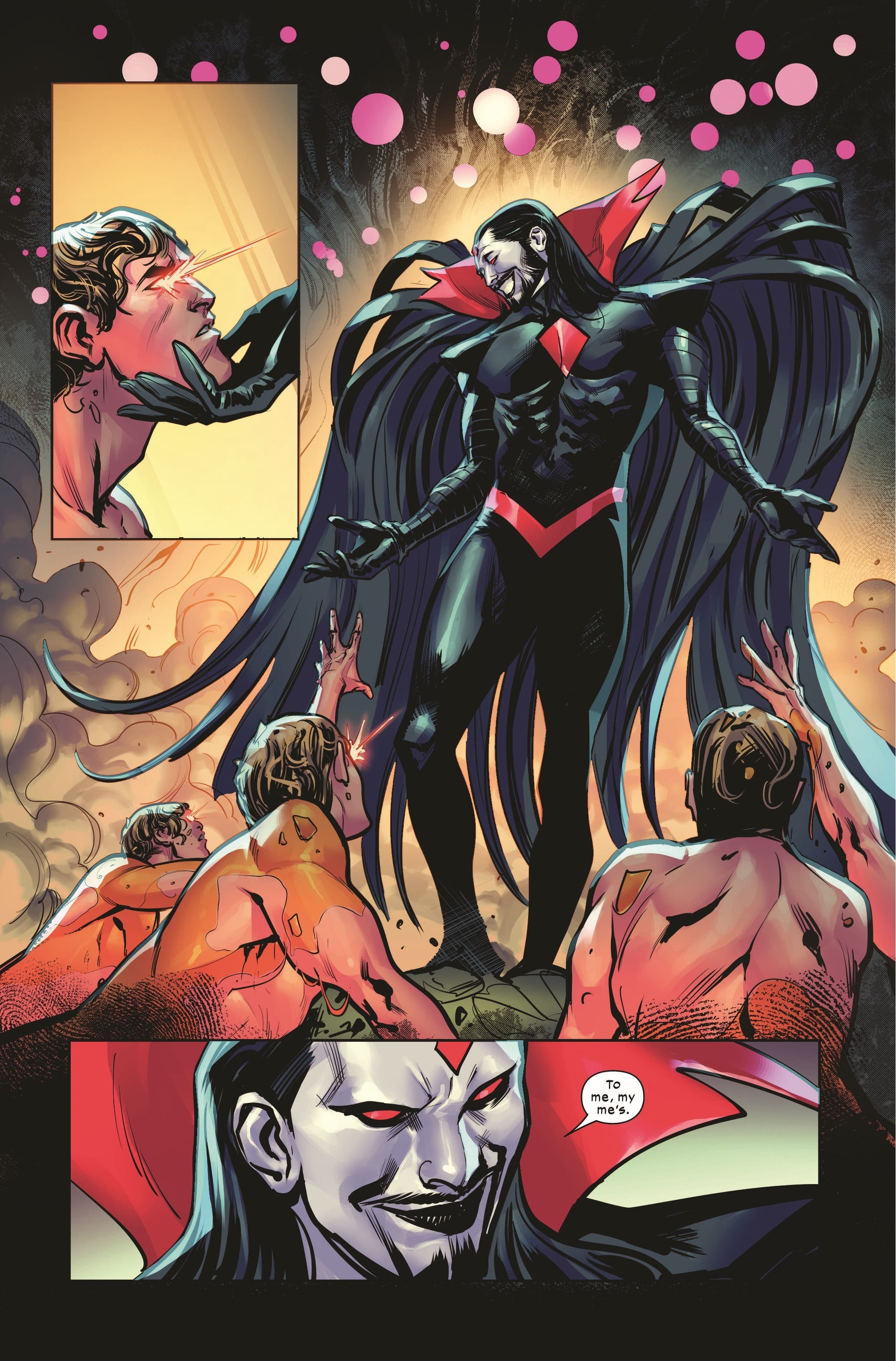 SINS OF SINISTER #1 page by Kieron Gillen and Lucas Werneck