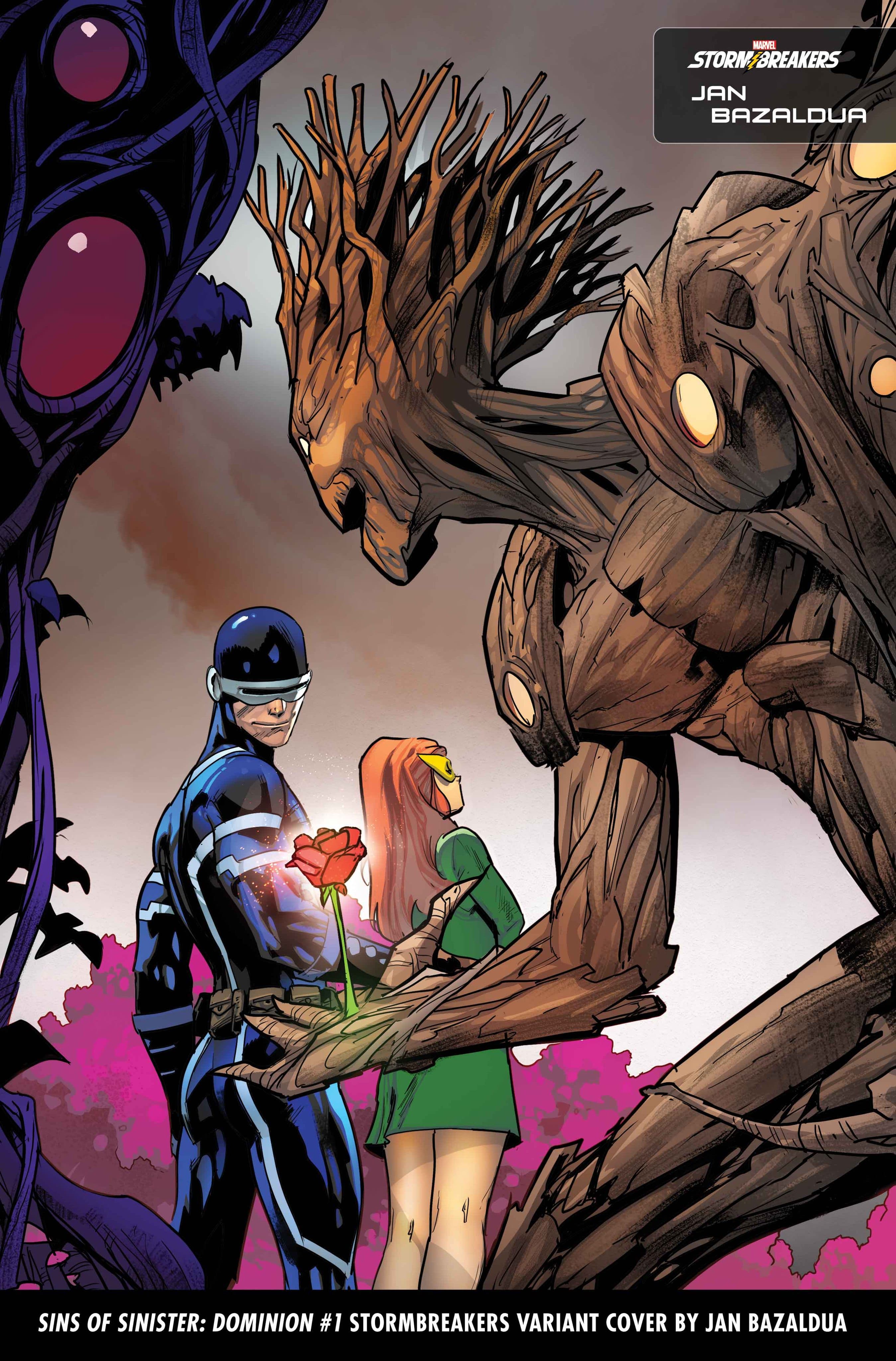 SINS OF SINISTER: DOMINION #1 Stormbreakers Variant Cover by Jan Bazaldua