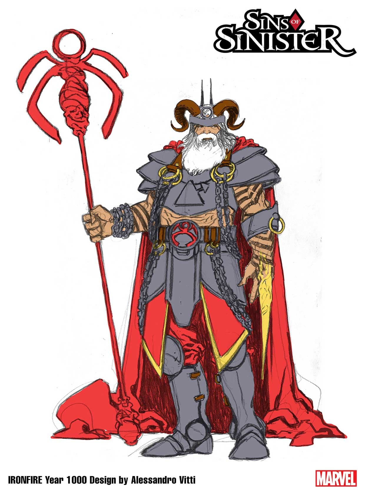 Sins of Sinister Year 10 Iron Fire Design