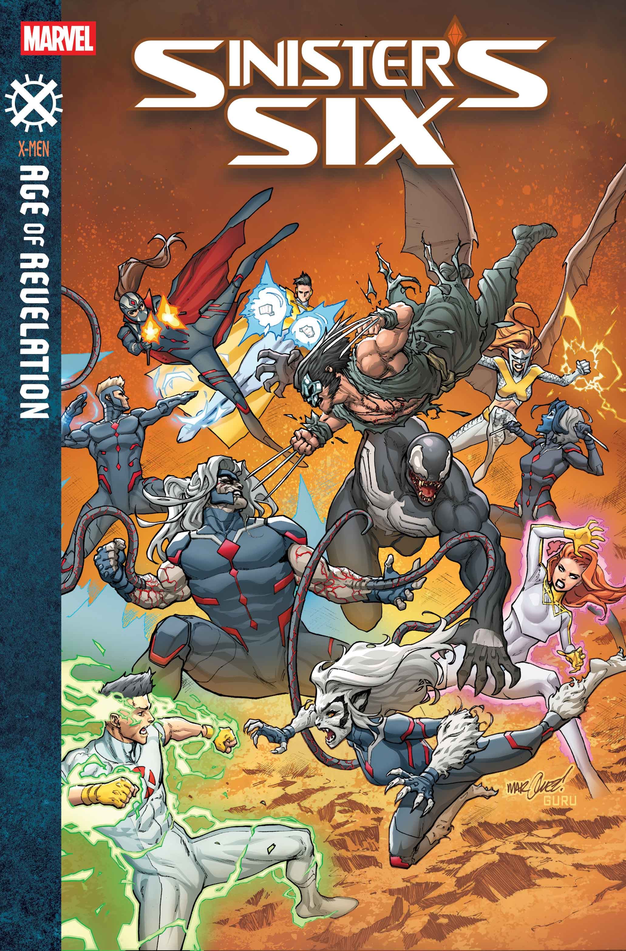 SINISTER’S SIX #2 Cover by DAVID MARQUEZ