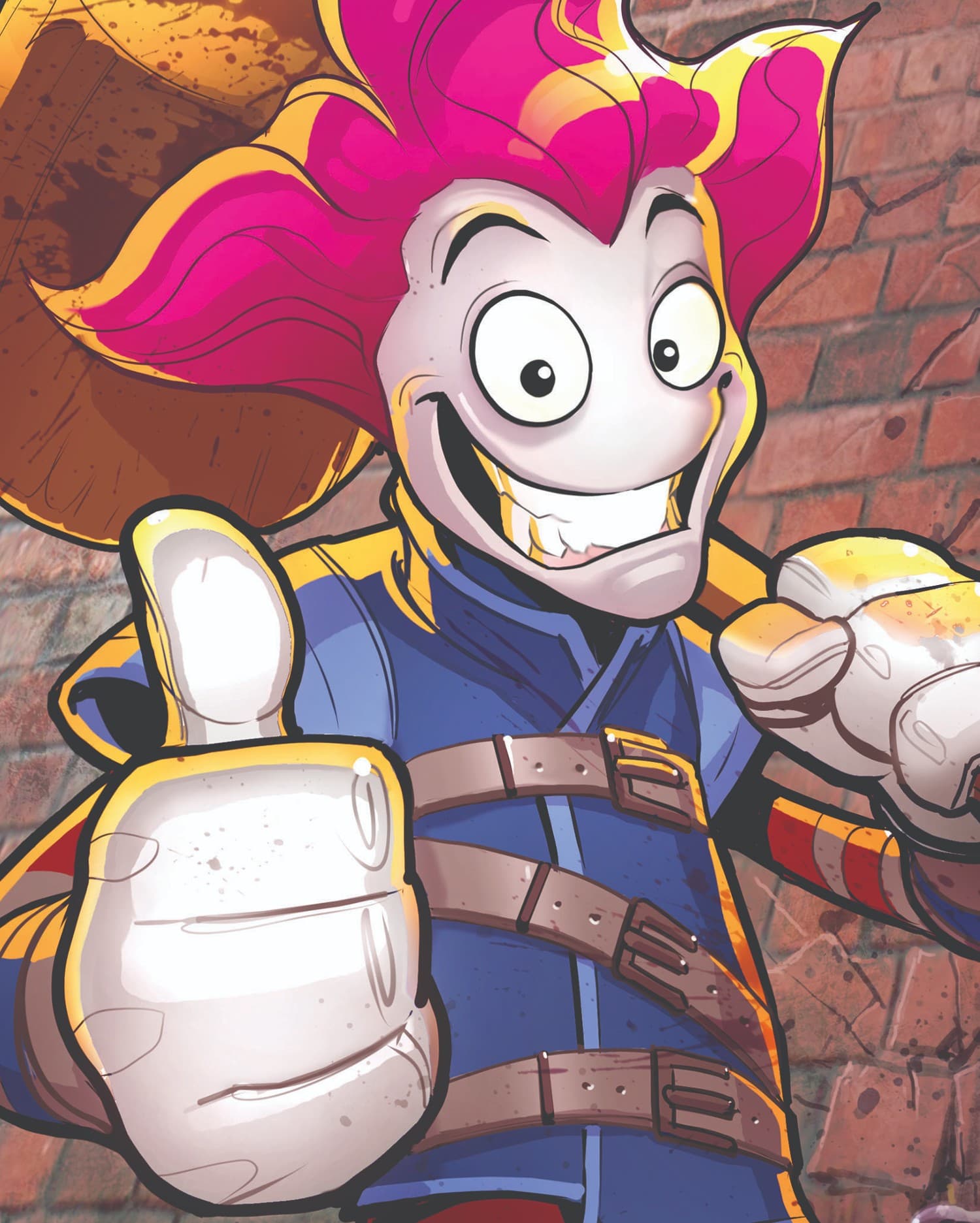 SLAPSTICK (2016) #1 cover by David Nakayama