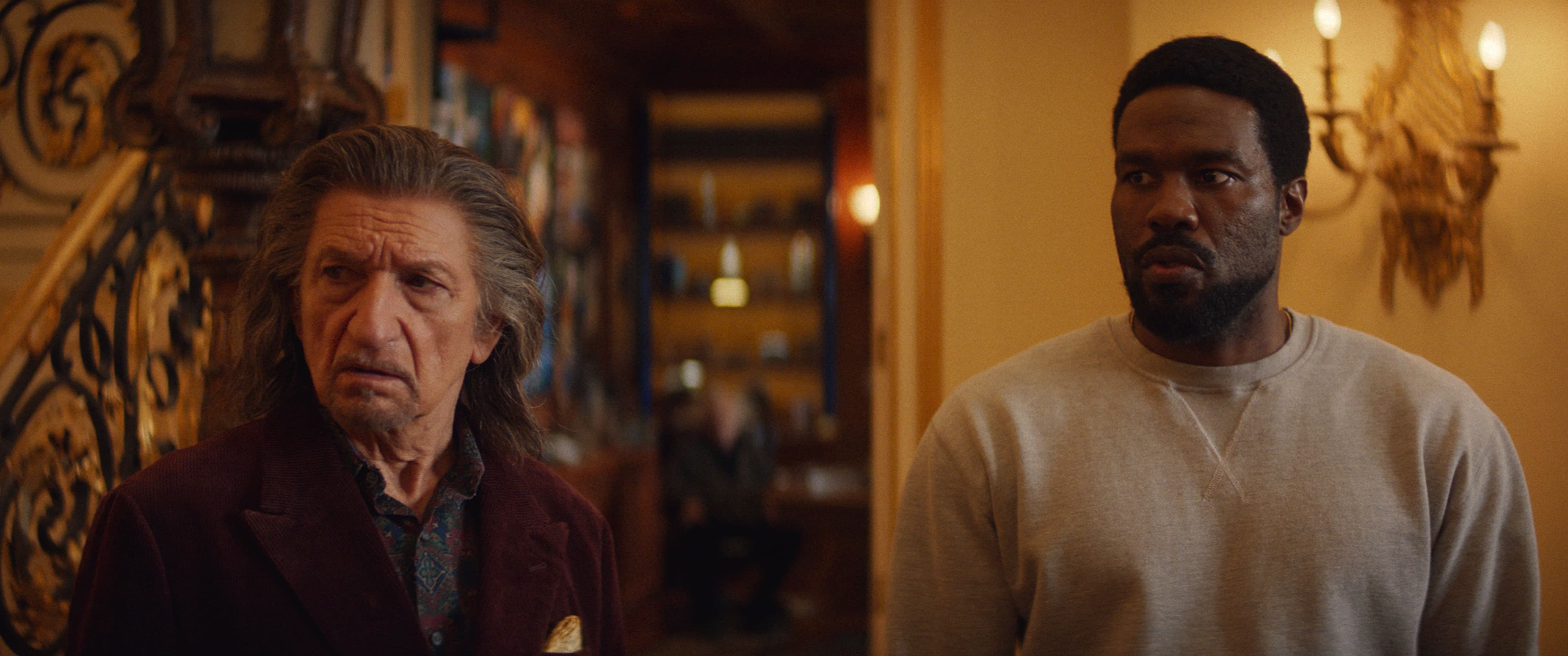 Trevor Slattery and Simon Williams in Wonder Man (2026)