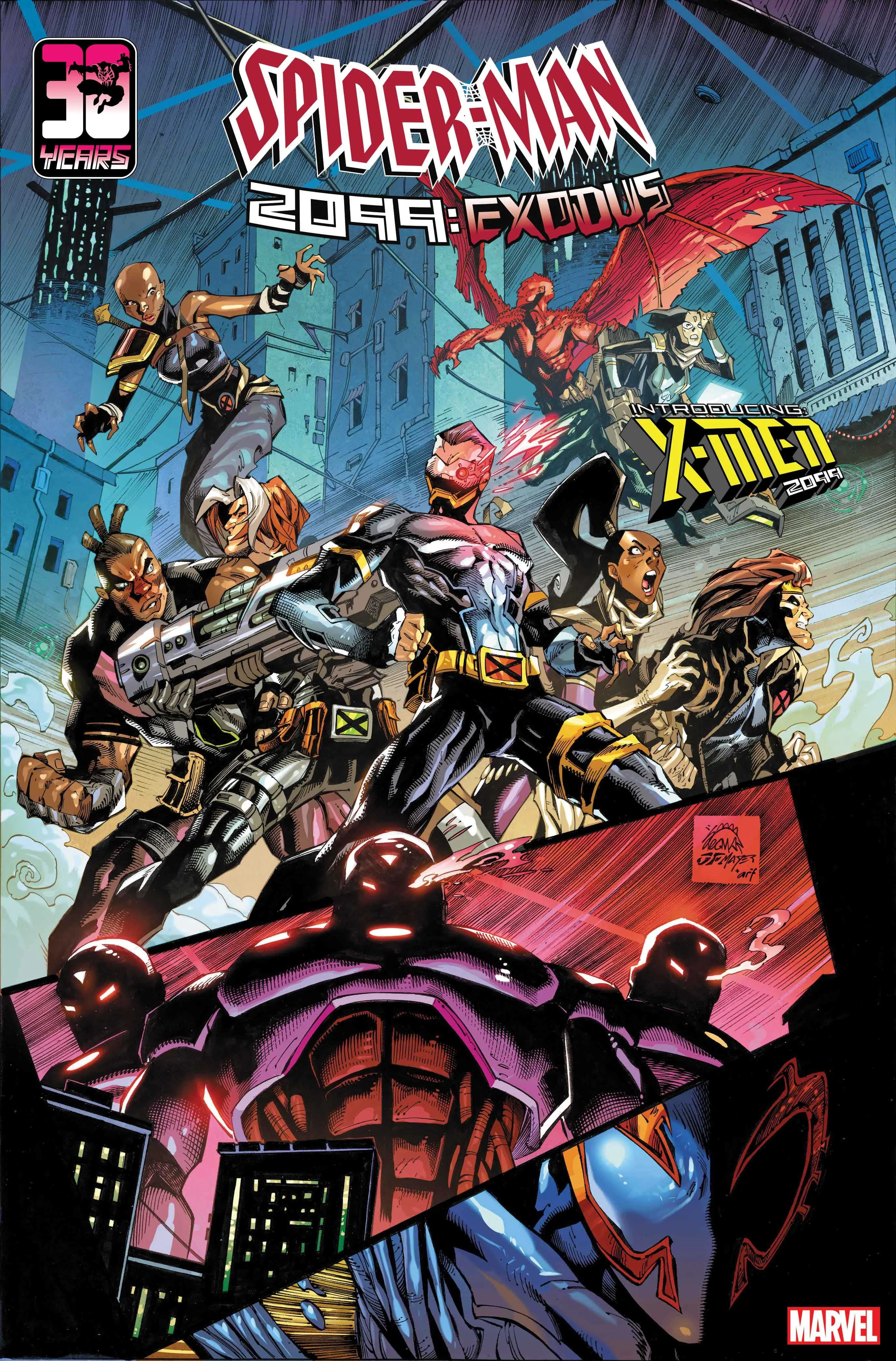 The X-Men 2099 Discover New Hope for Mutantkind with Spider-Man