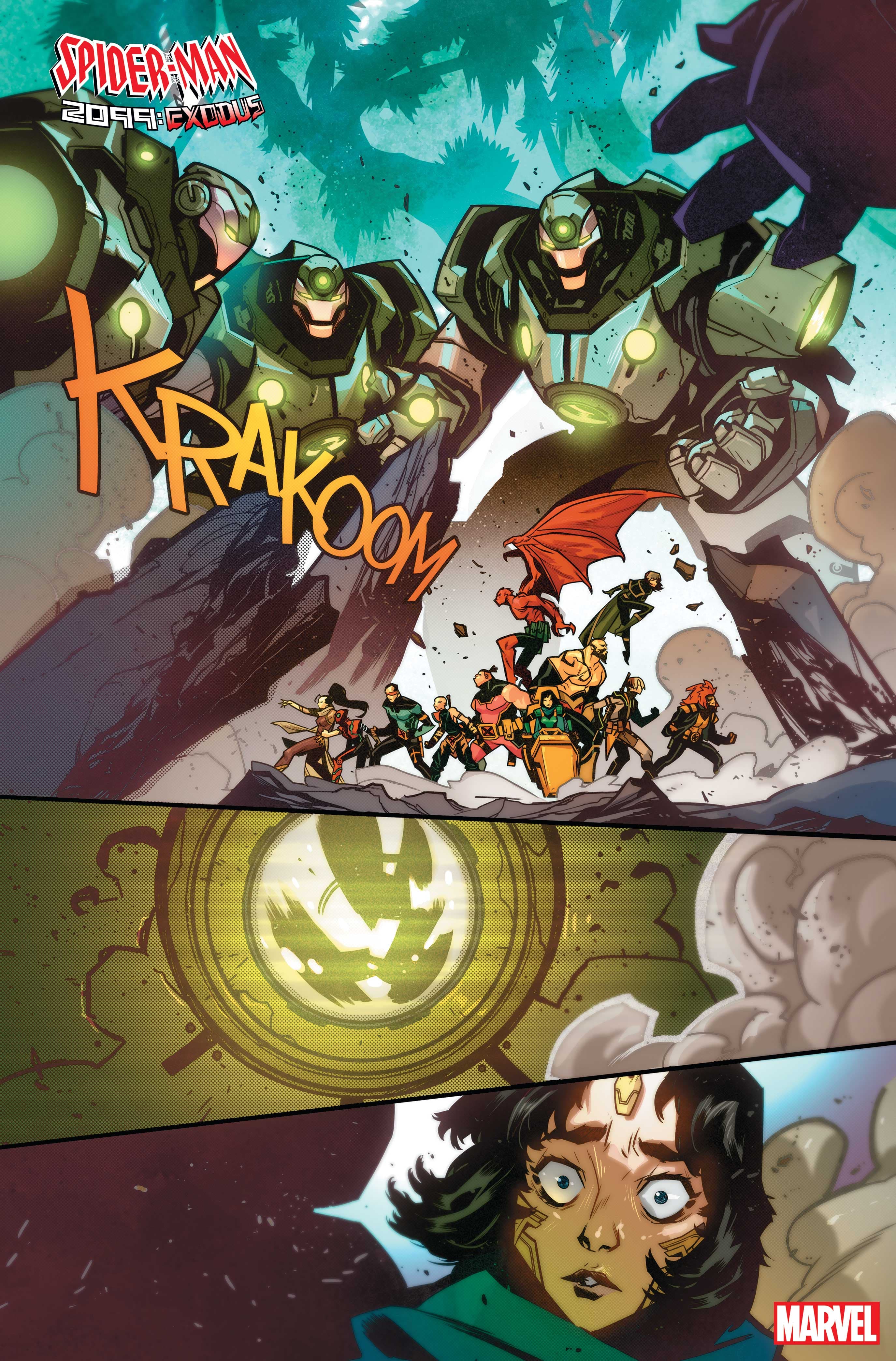 SPIDER-MAN 2099: EXODUS #5 Art by KIM JACINTO