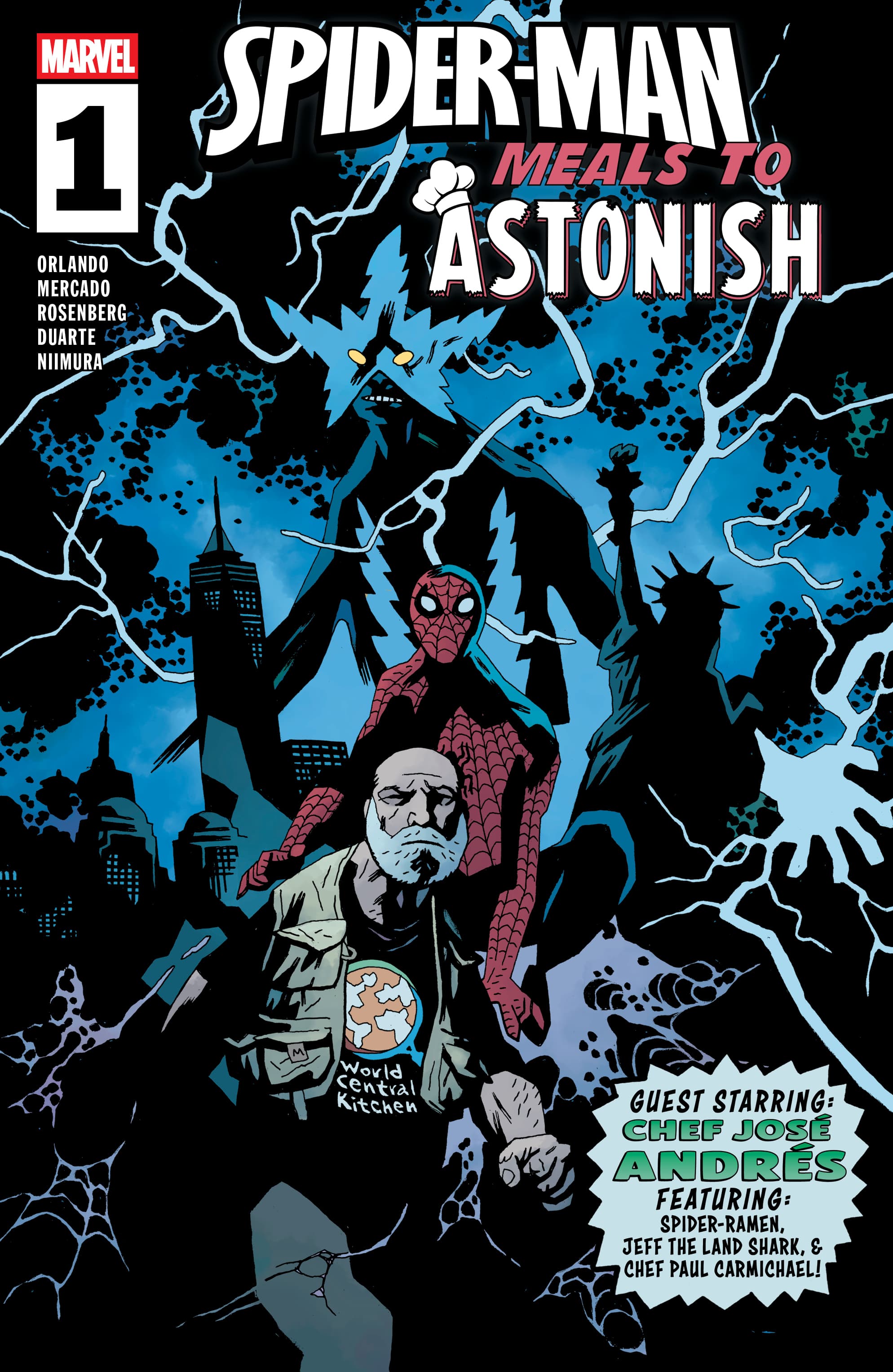 SPIDER-MAN: MEALS TO ASTONISH #1 Cover by MIKE MIGNOLA