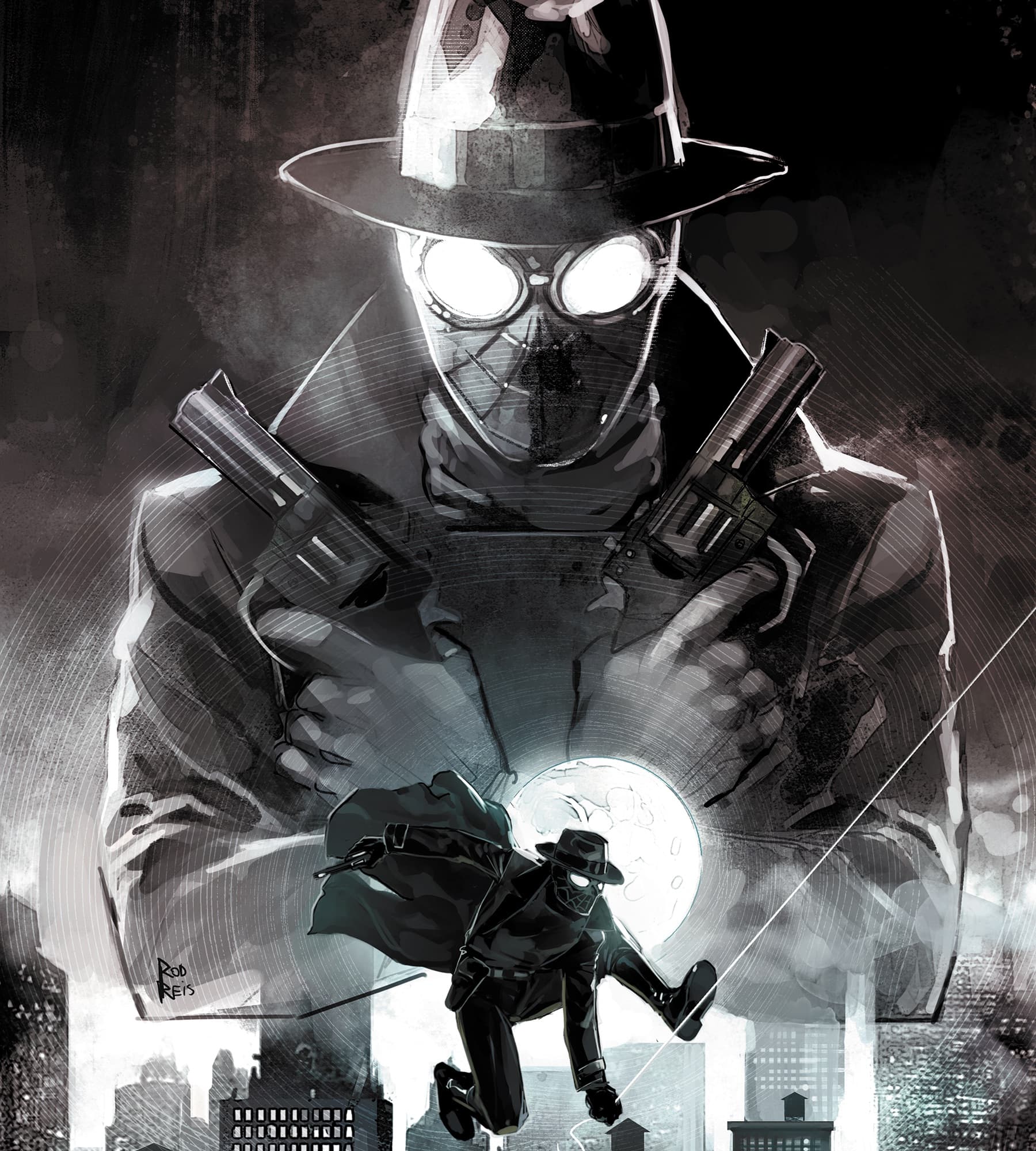 SPIDER-MAN: NOIR (2025) #2 variant cover by Rod Reis