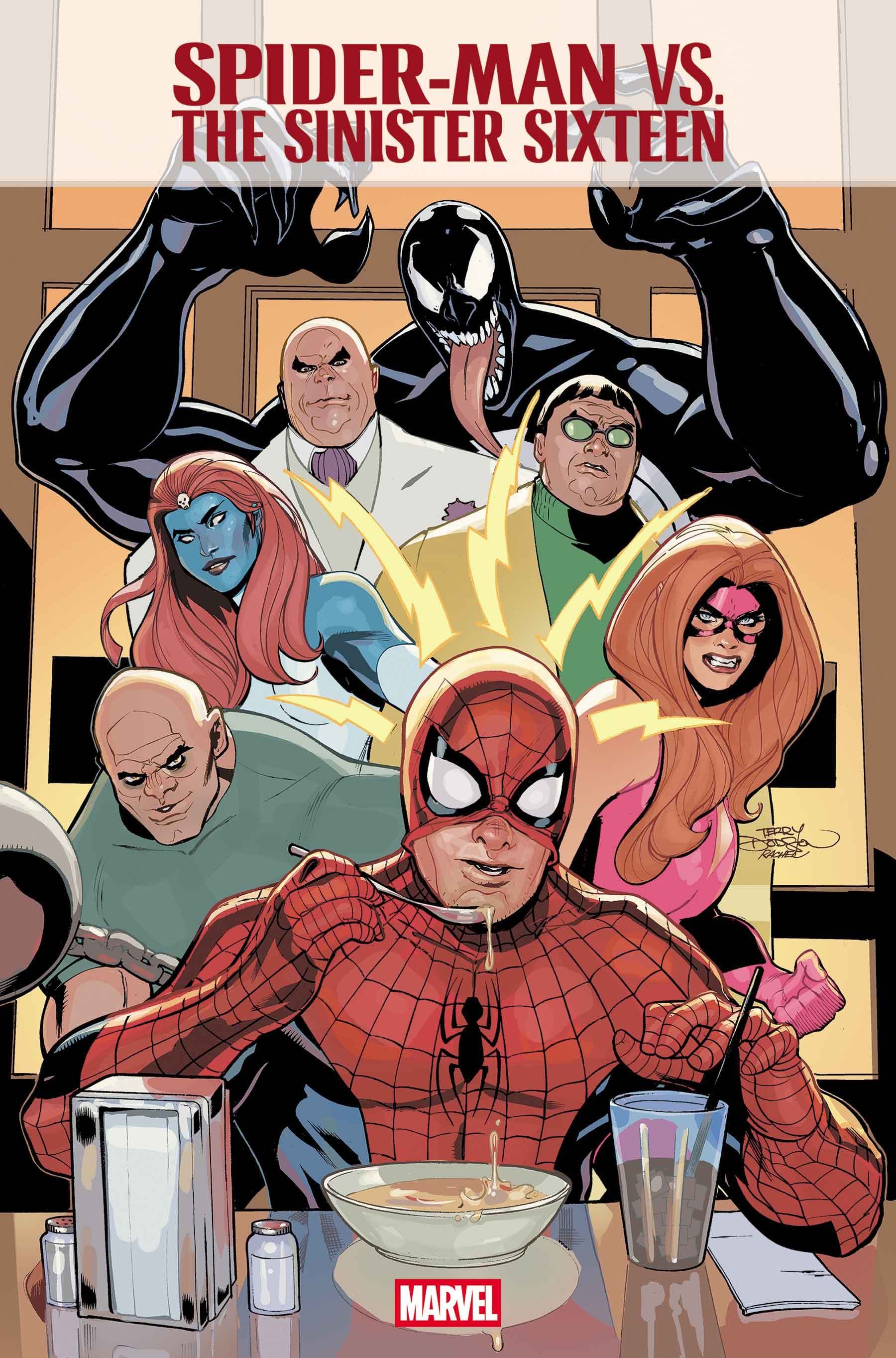 SPIDER-MAN VS. THE SINISTER SIXTEEN #1 Cover by TERRY DODSON & RACHEL DODSON
