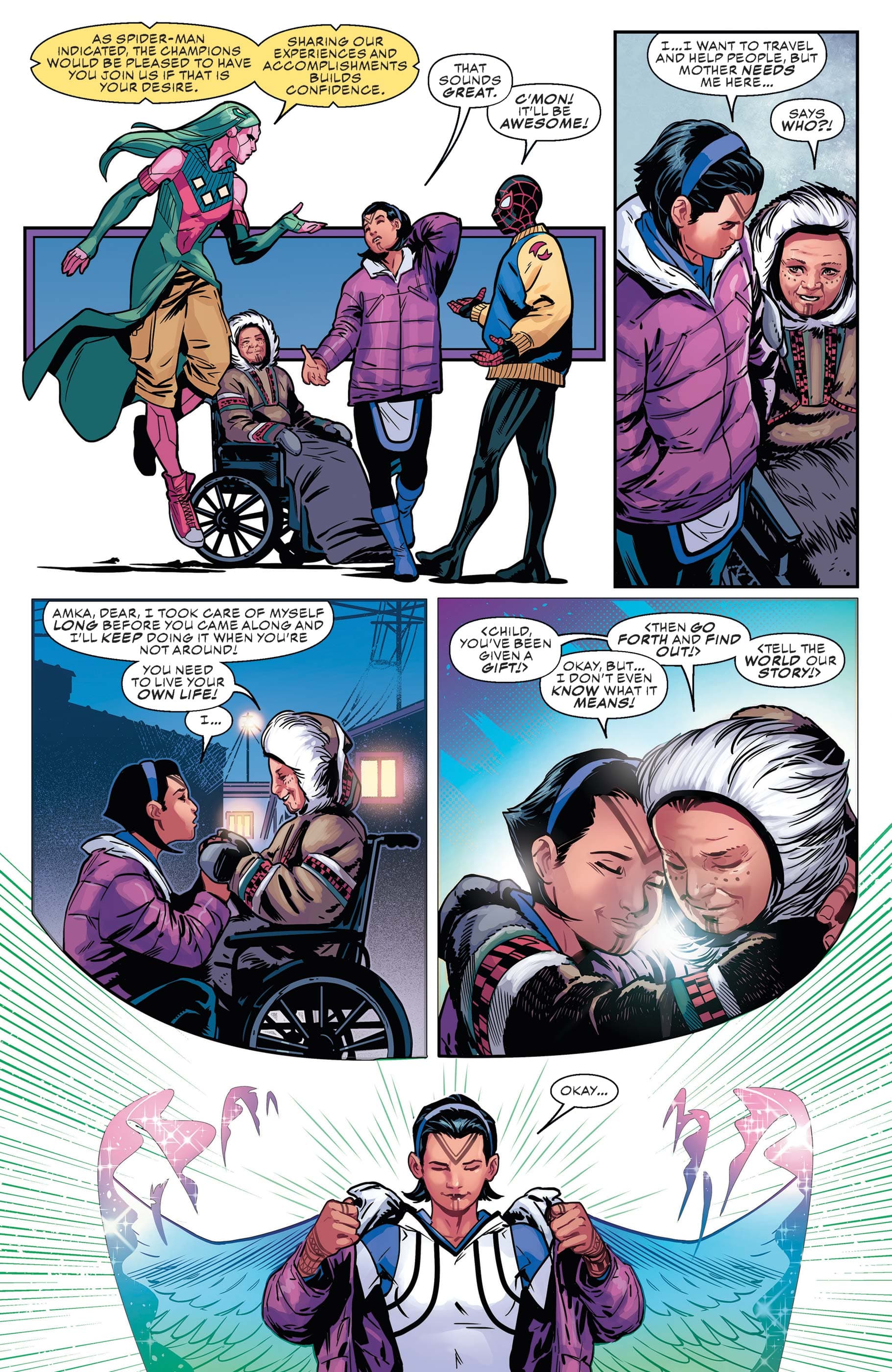 CHAMPIONS (2016) #21 Snowguard