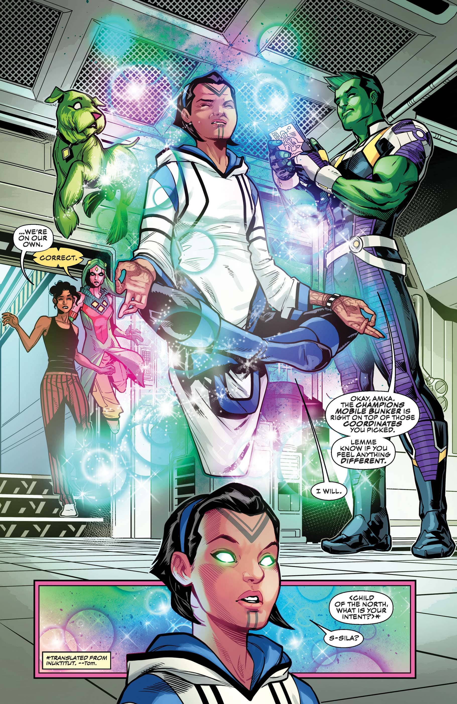 CHAMPIONS (2016) #25 Snowguard