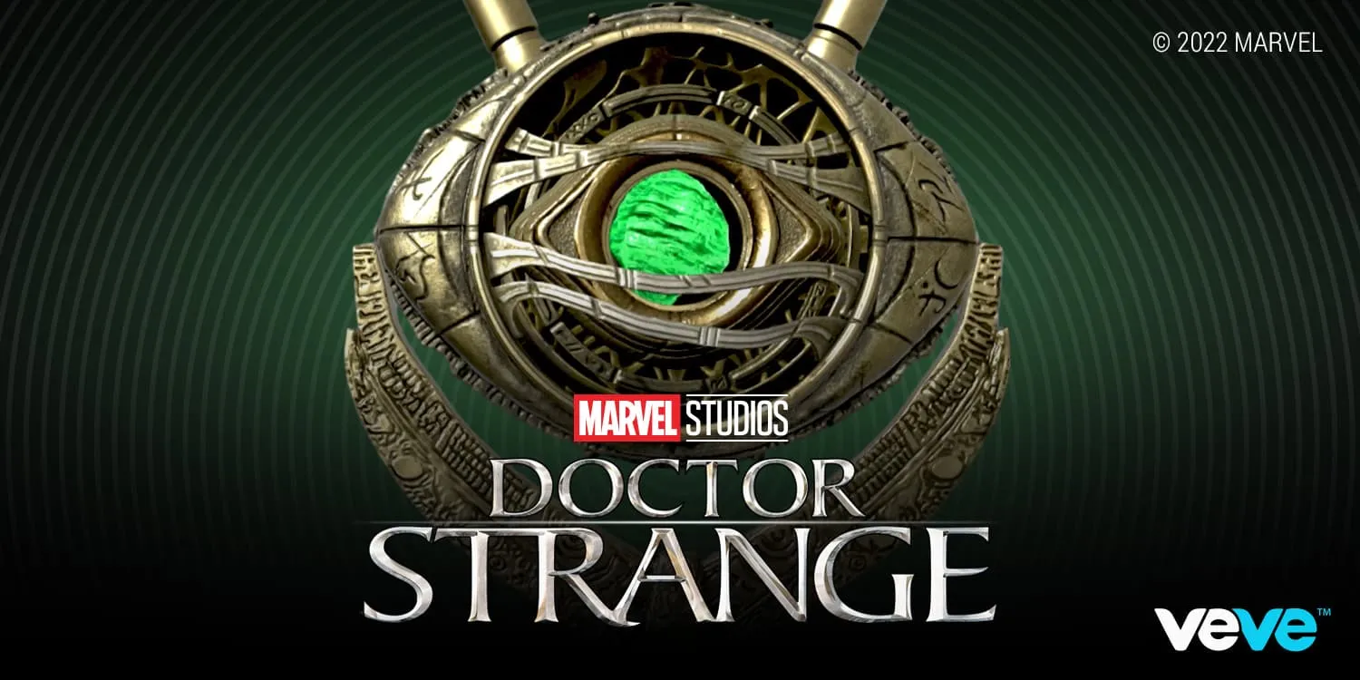 Wield Unknown Power with the Eye of Agamotto VeVe Digital Artifact