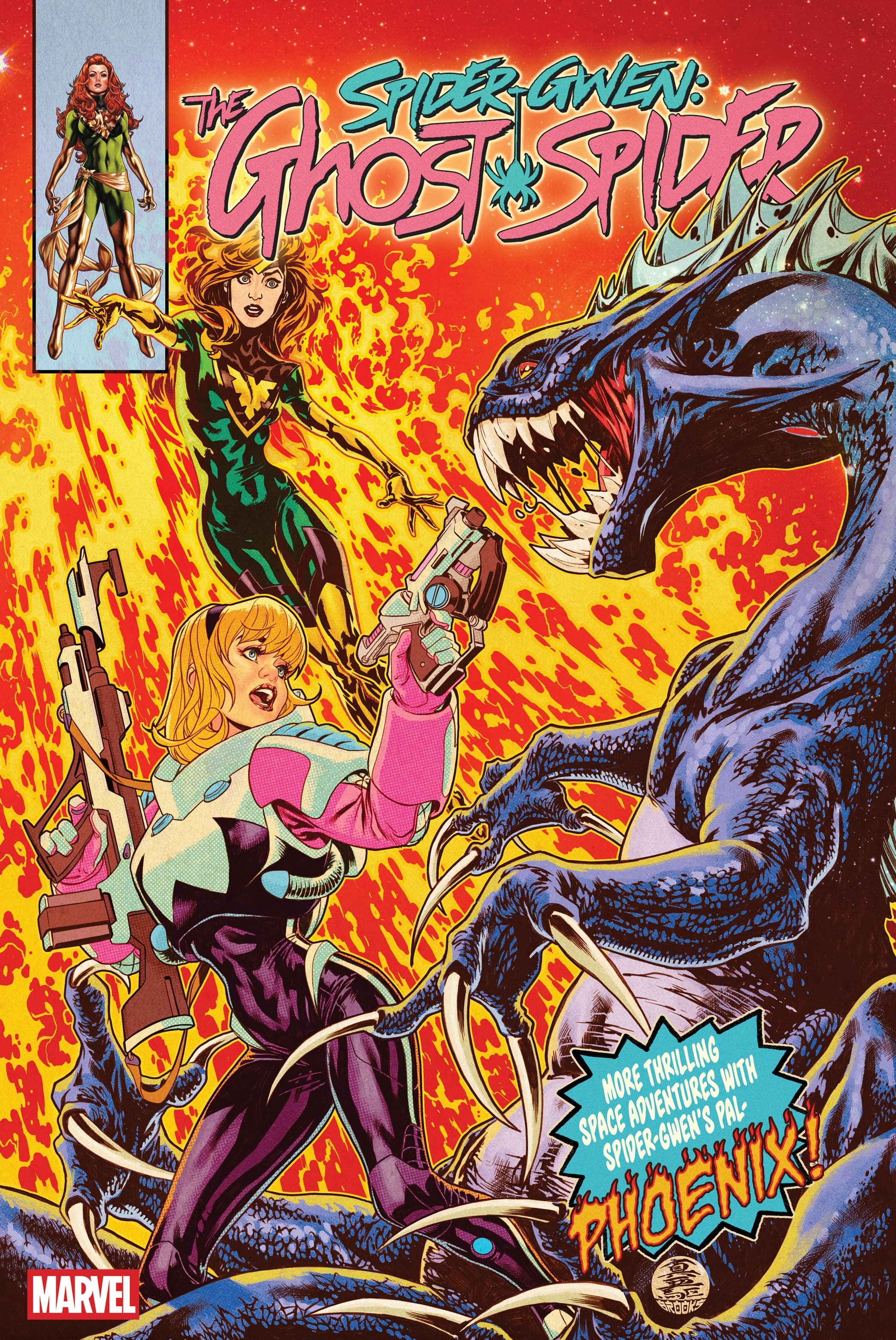 SPIDER-GWEN: THE GHOST-SPIDER #13 Cover by MARK BROOKS