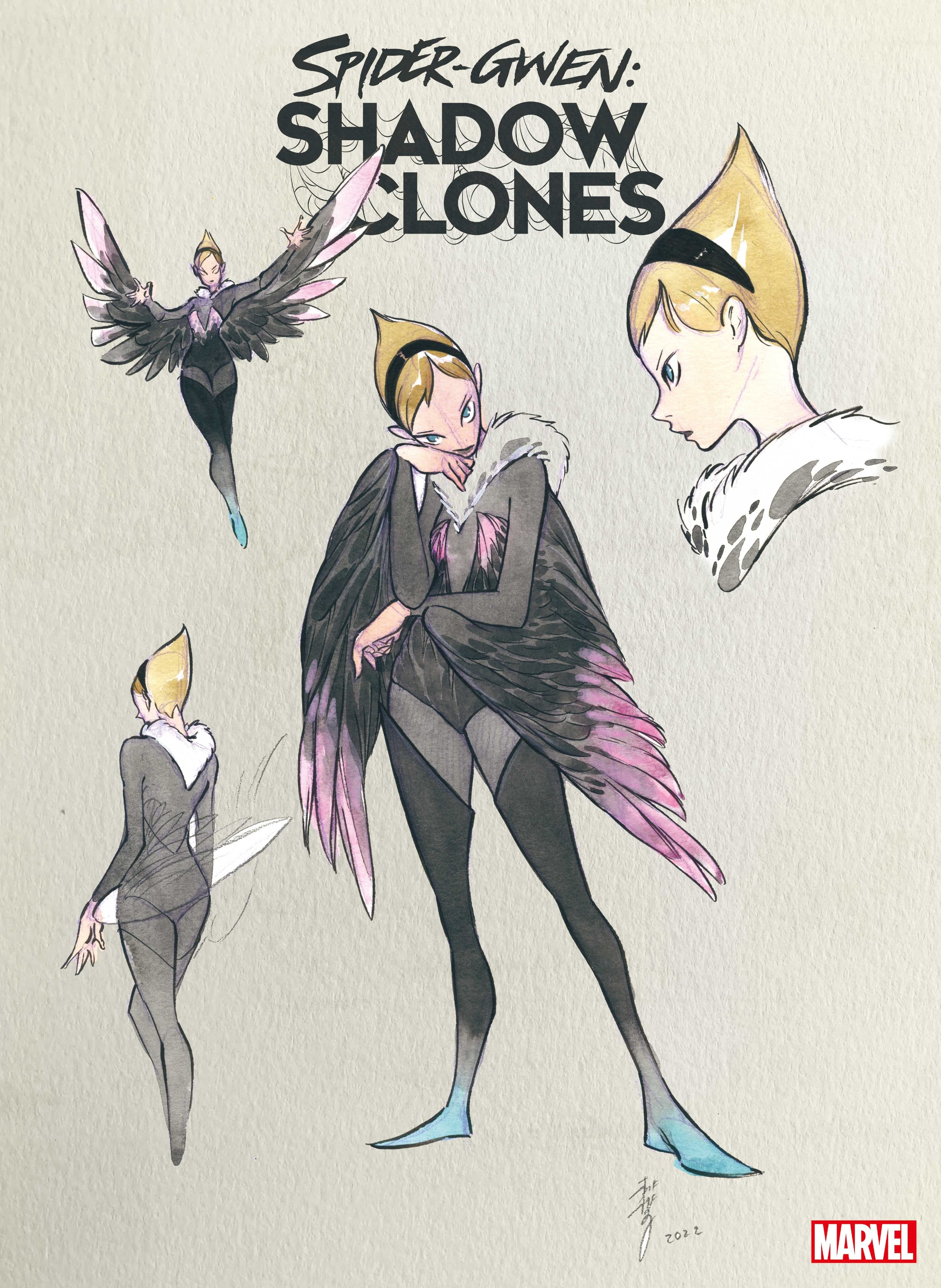 SPIDER-GWEN: SHADOW CLONES #5 Design Variant Cover by Peach Momoko
