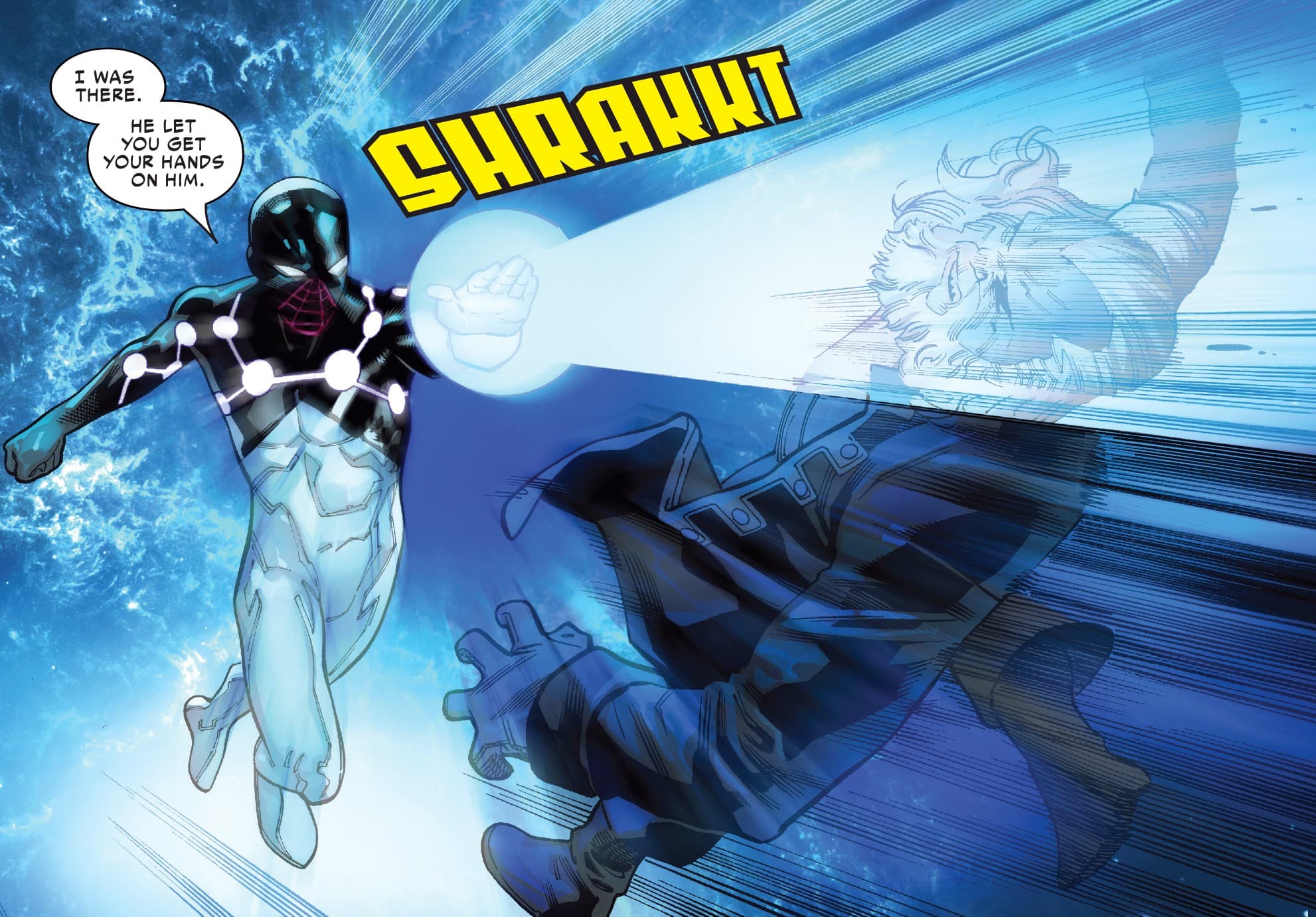 SPIDER-GEDDON (2018) #5 artwork by Jorge Molina, Carlo Barberi, Stefano Caselli, Joey Vazquez, and David Curiel