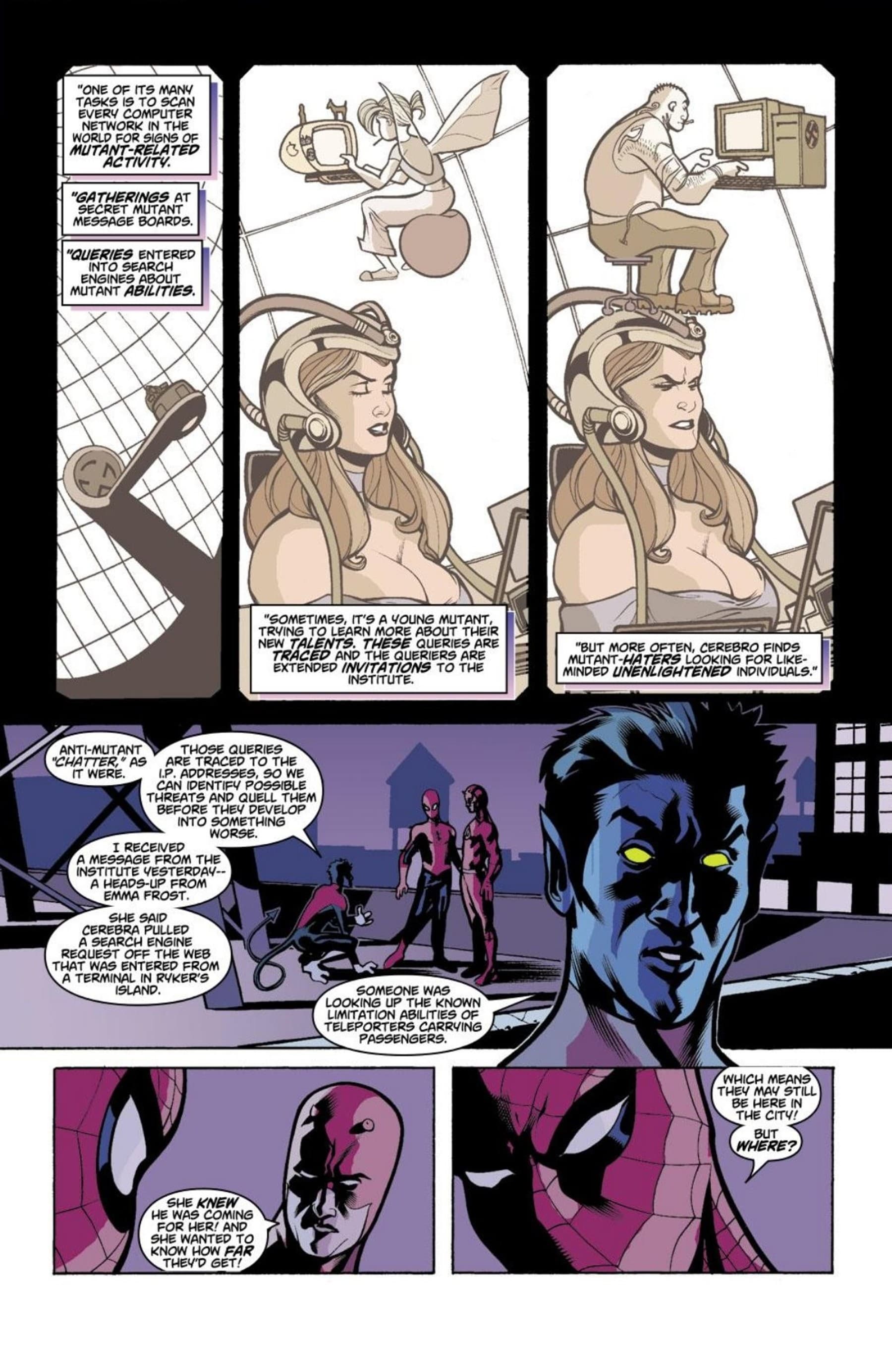 SPIDER-MAN/BLACK CAT: THE EVIL THAT MEN DO (2002) #5 page by Kevin Smith, Terry Dodson, and Rachel Dodson