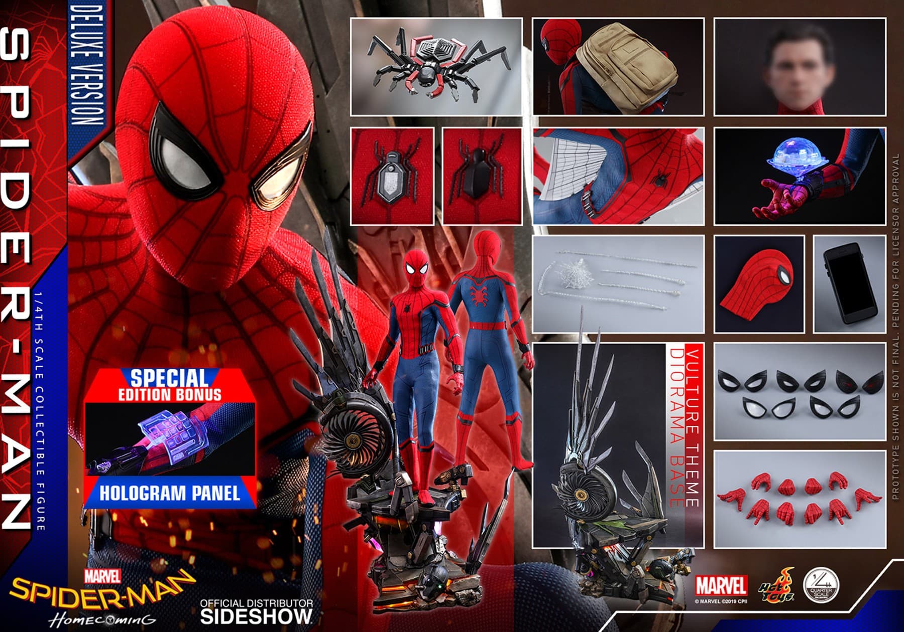 Spider-Man (Deluxe Version) Special Edition Quarter Scale Figure