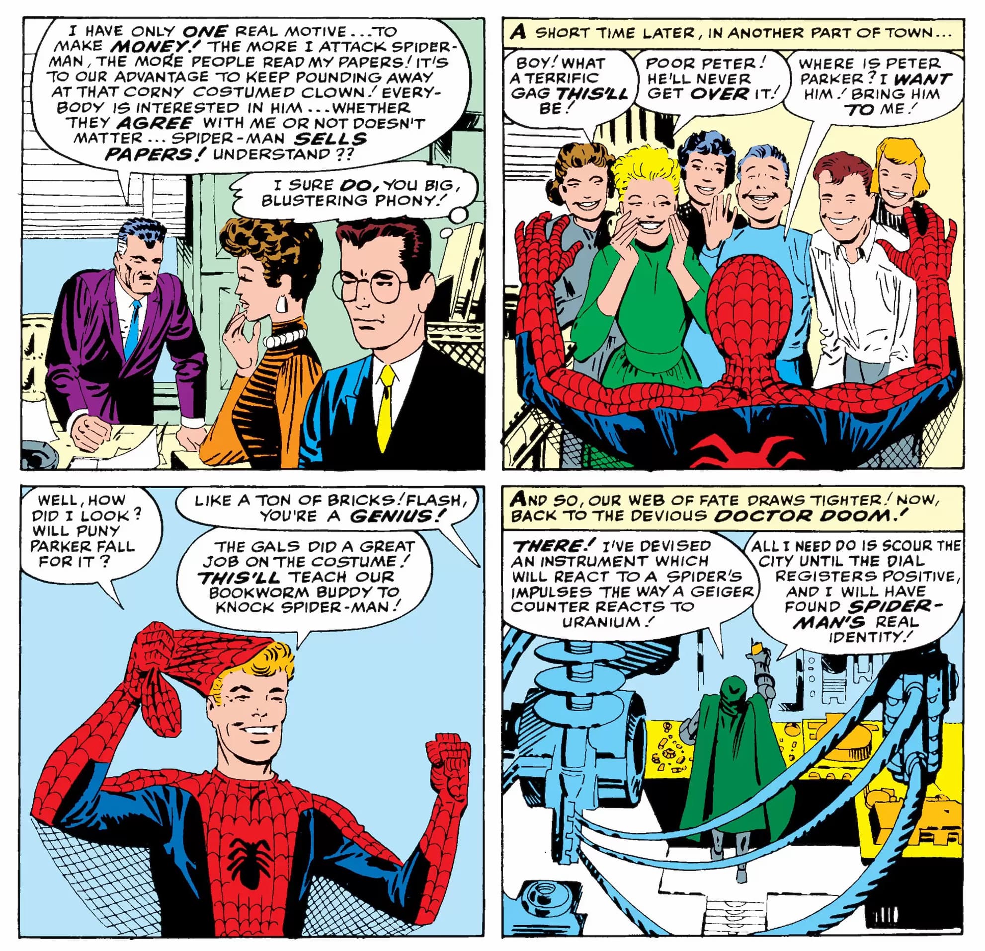 THE AMAZING SPIDER-MAN (1963) #5 artwork by Steve Ditko