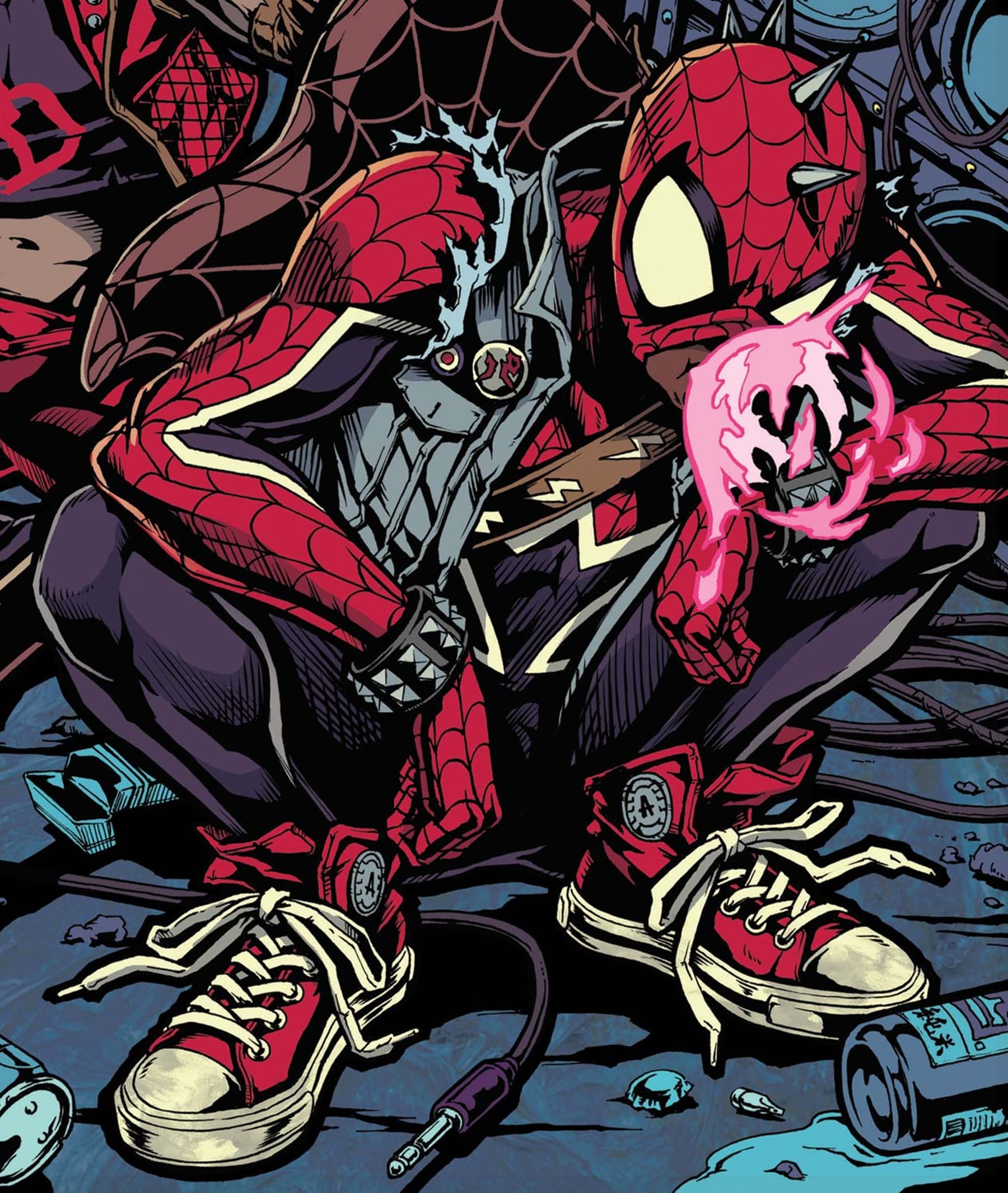 SPIDER-PUNK (2022) #3 cover by Takashi Okazaki