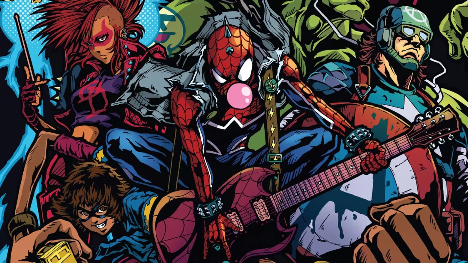 Welcome to Earth-138, Spider-Punk's Homeworld