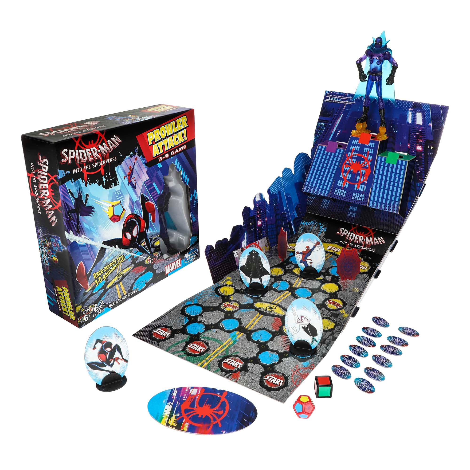 "Spider-Man: Into the Spider-Verse" Prowler Attack 3-D Game