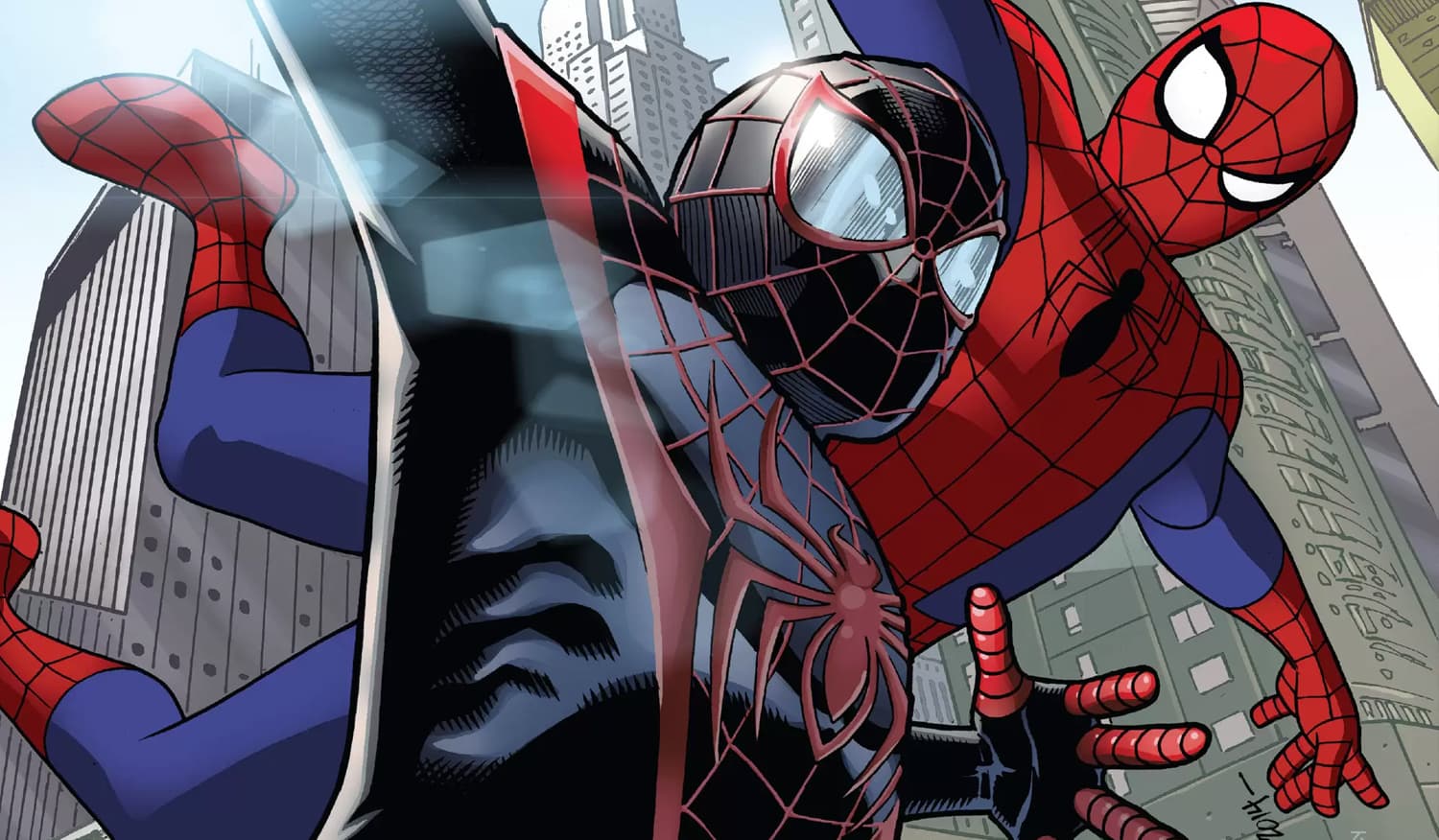 SPIDER-VERSE TEAM-UP (2014) #2 artwork by Dave Williams and Andrew Crossley