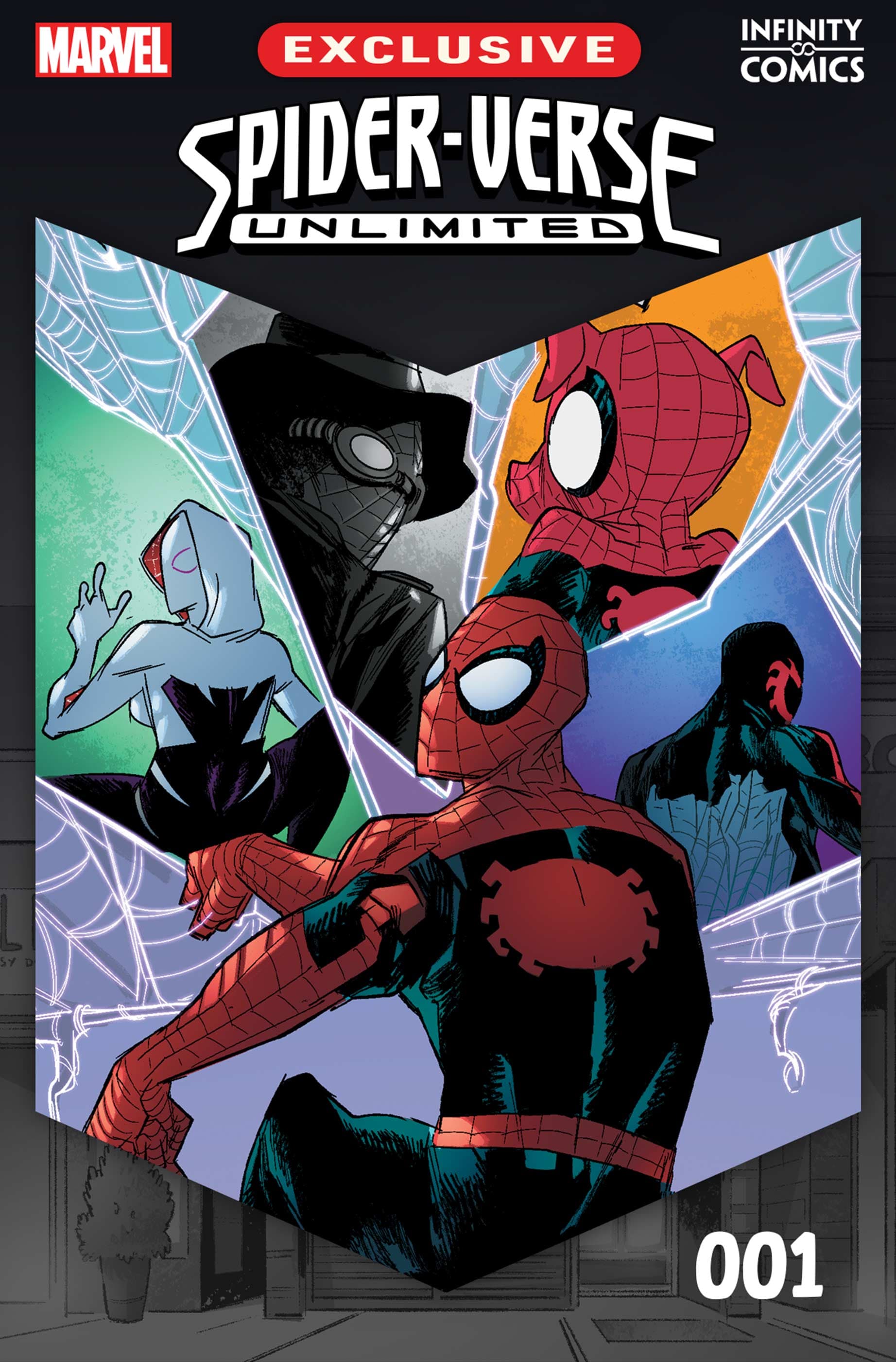 Spider-Verse Unlimited Cover by Bruno Oliveira