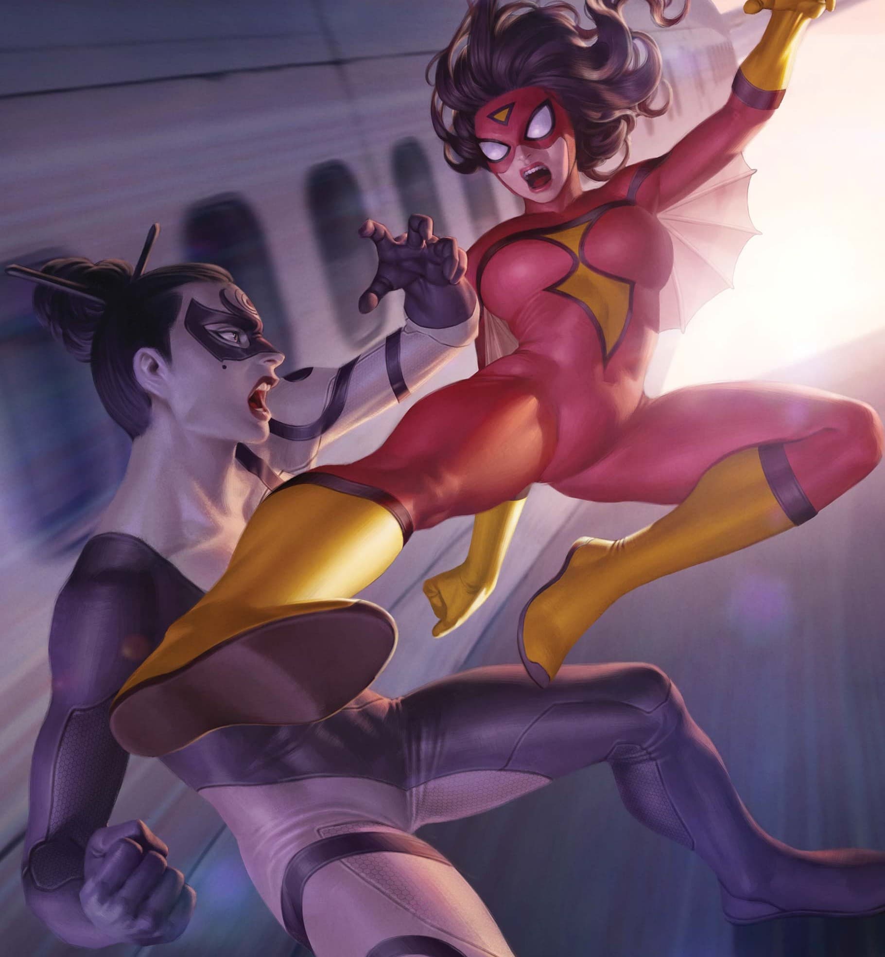 SPIDER-WOMAN (2020) #13 cover by Jung-Geun Yoon