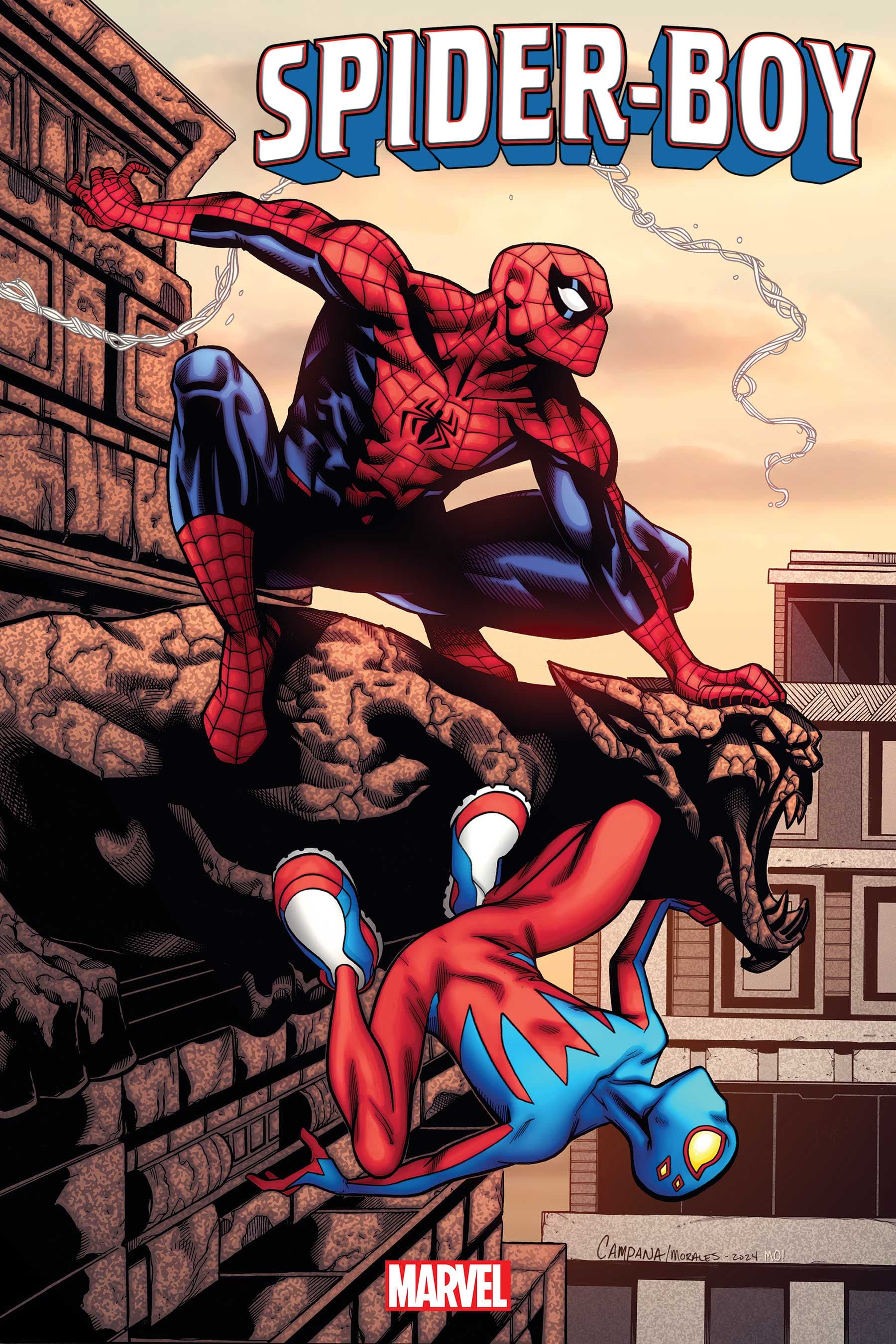 SPIDER-BOY #1 variant cover by Chris Campana