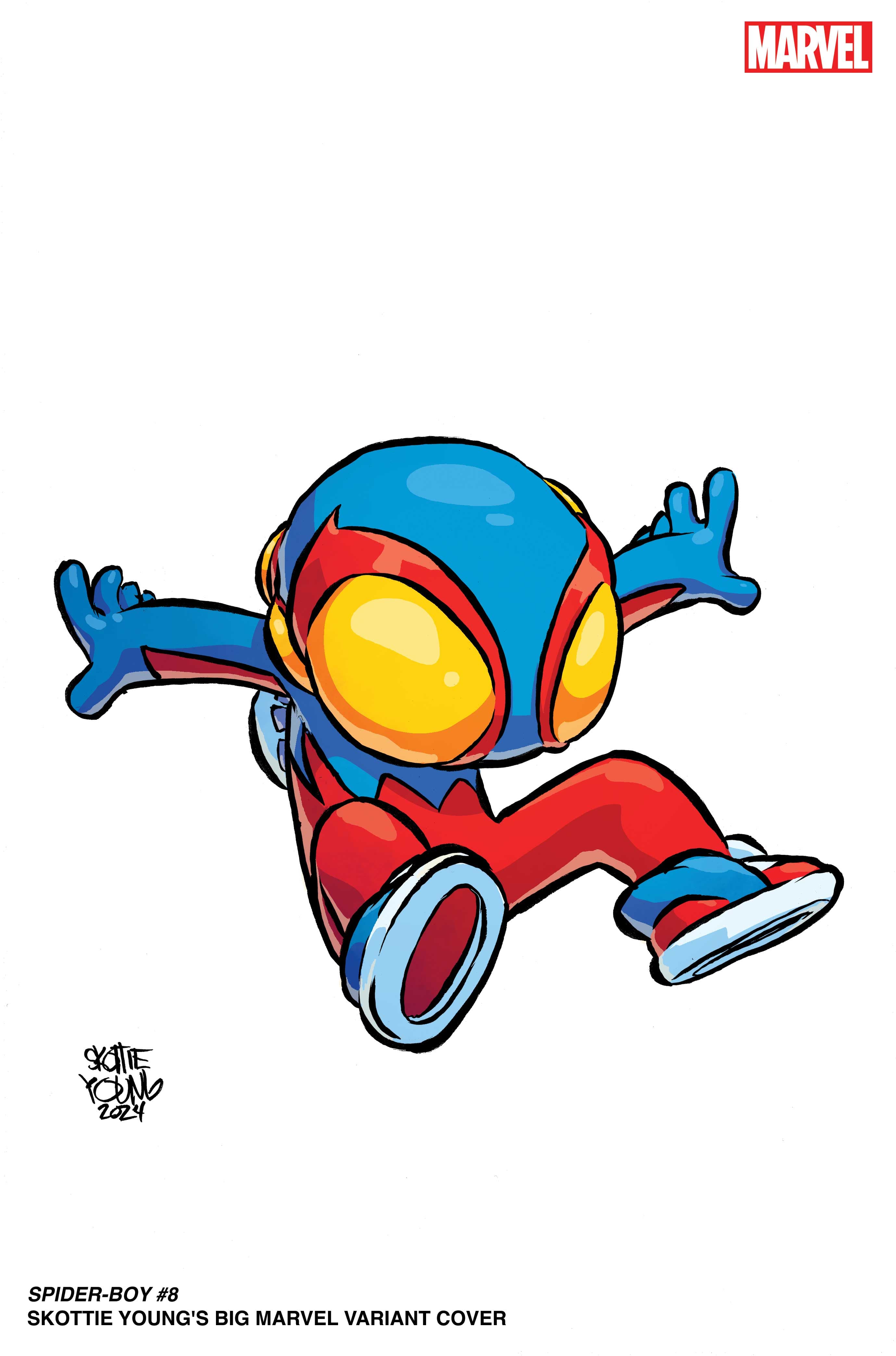 SPIDER-BOY #8 Skottie Young's Big Marvel Variant Cover