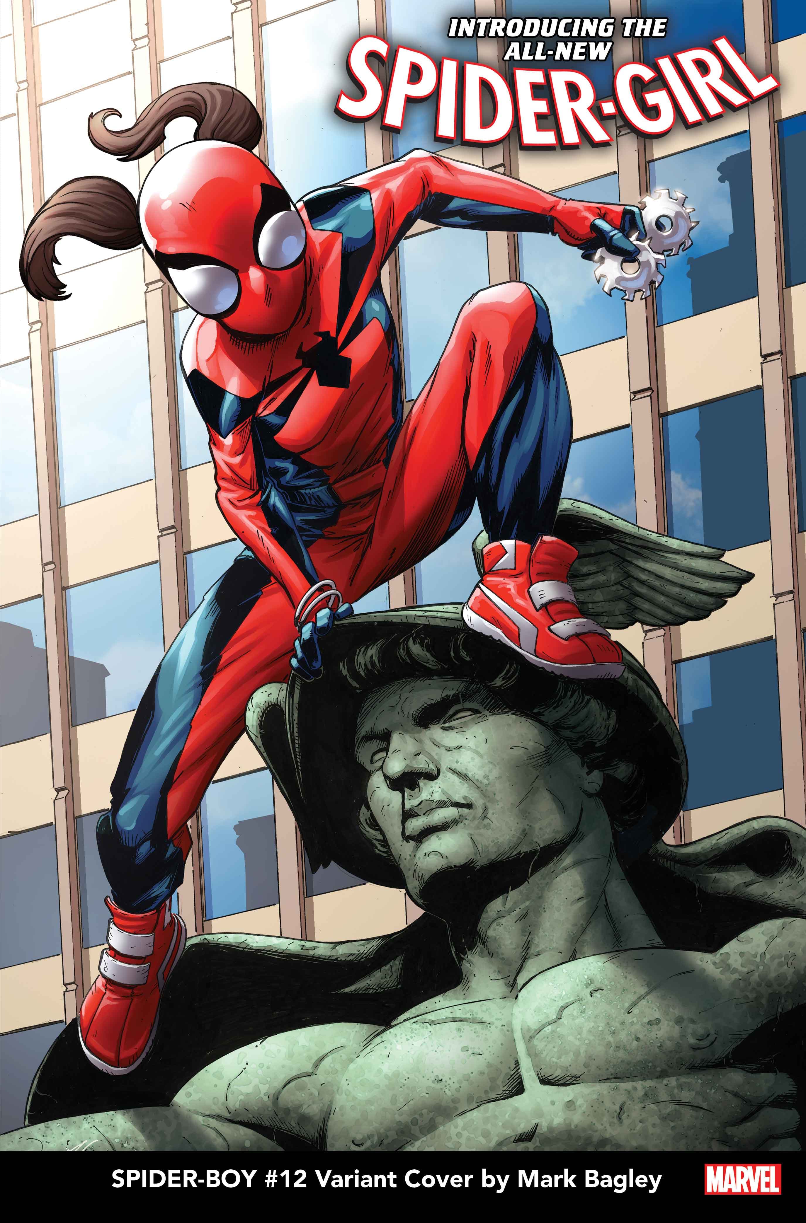 SPIDER-BOY #12 variant cover by Mark Bagley