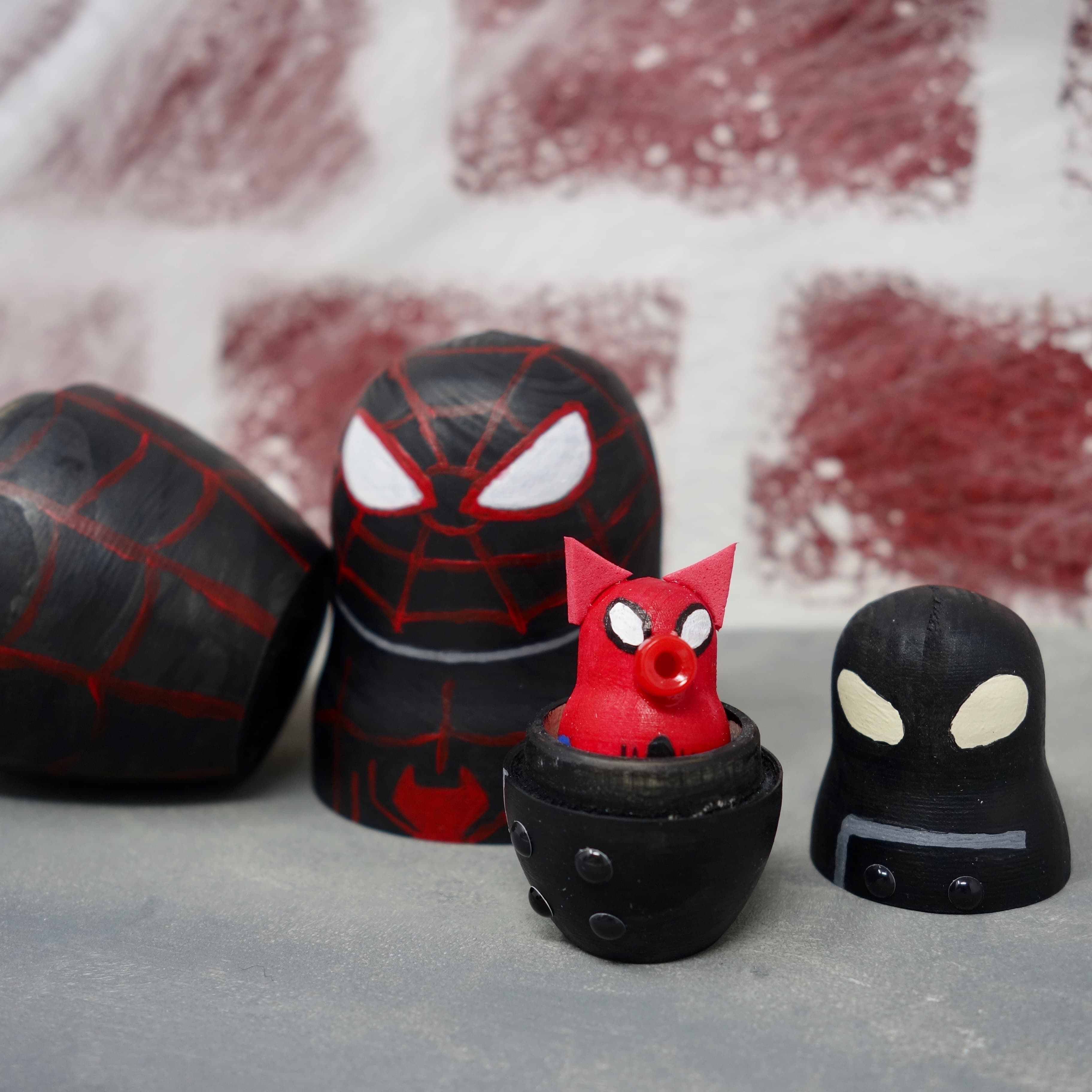 Spiderman nesting dolls online