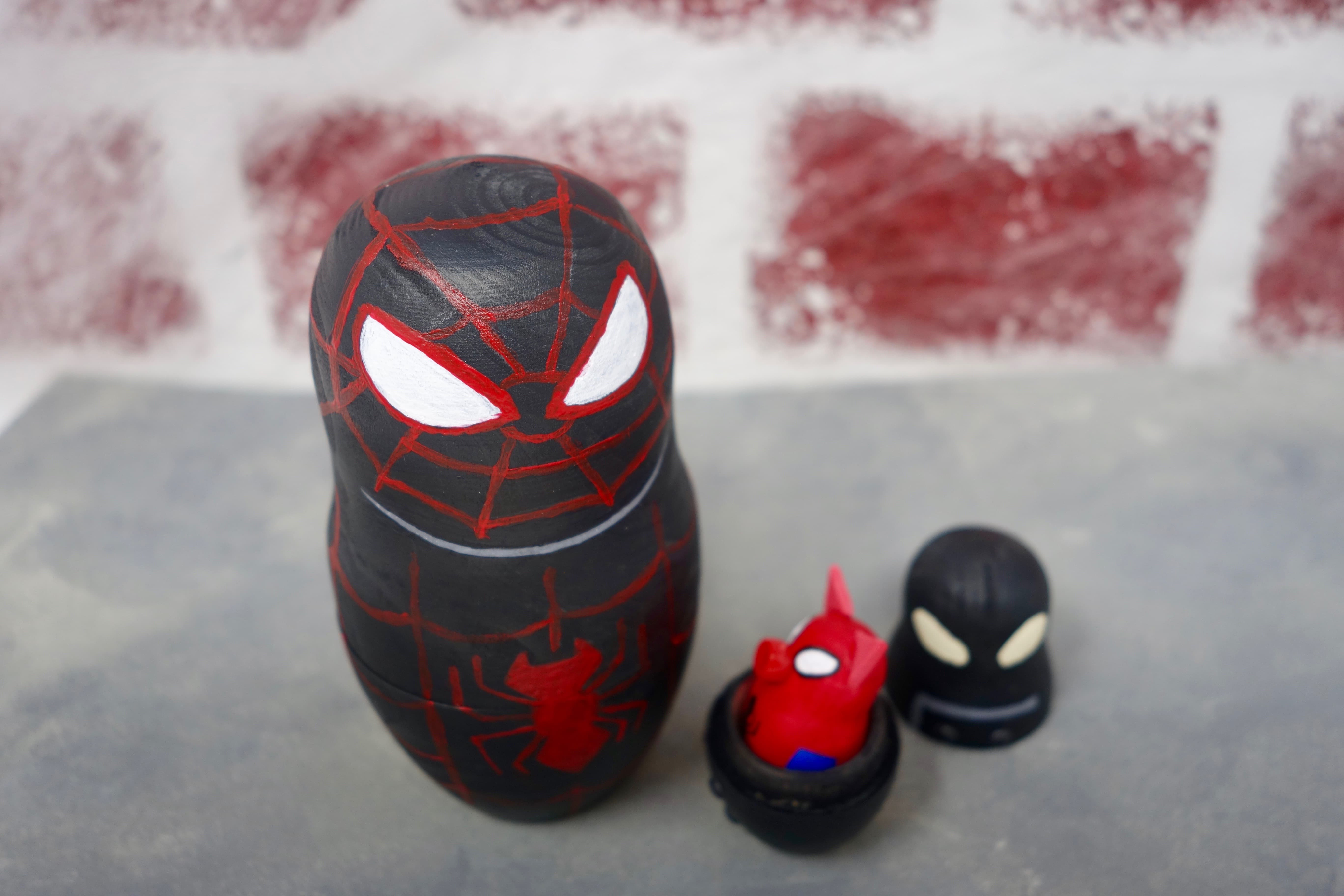 Spiderman nesting deals dolls