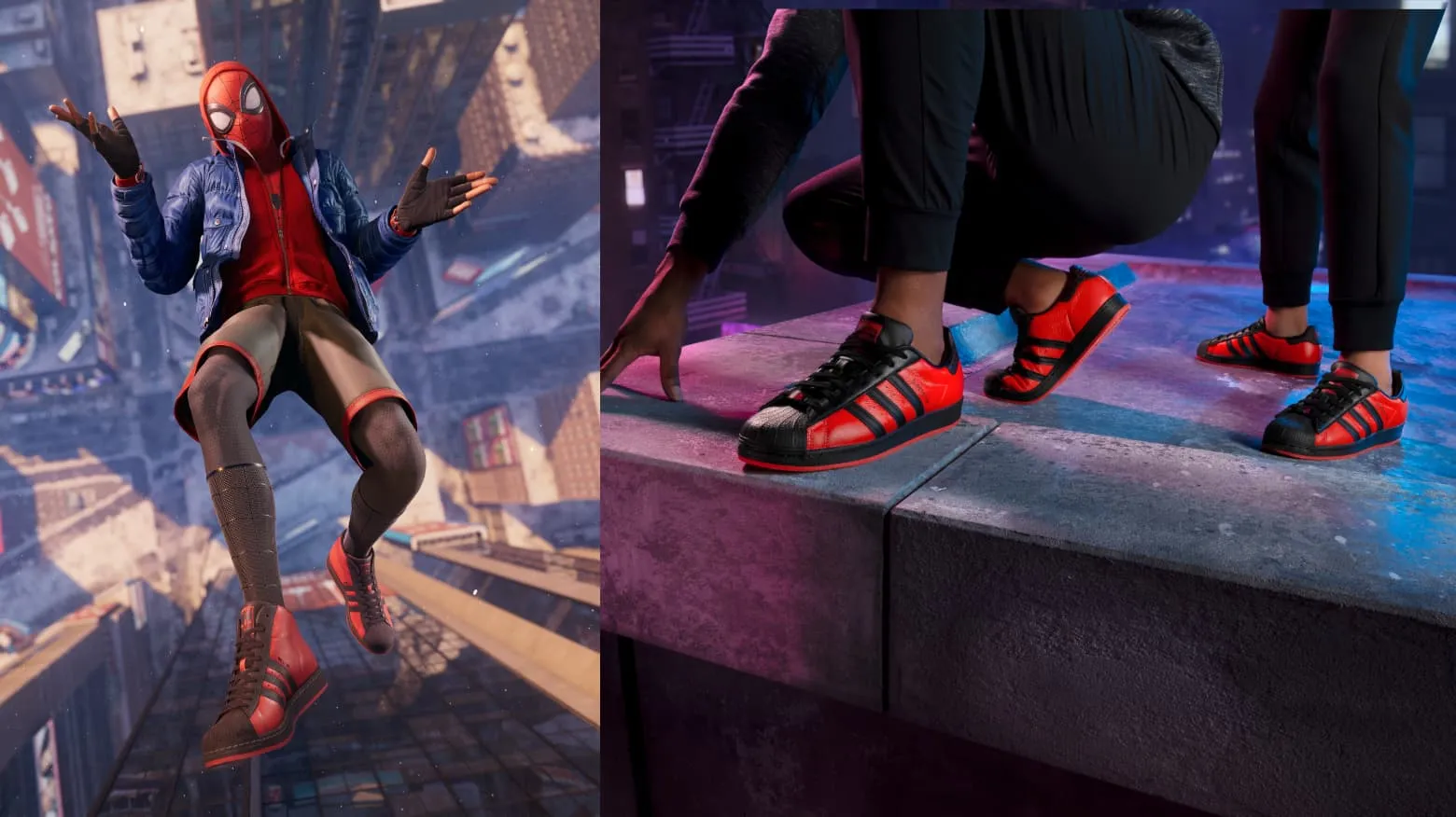 Adidas Releases Marvel's Spider-Man: Miles Morales Superstar Sneaker