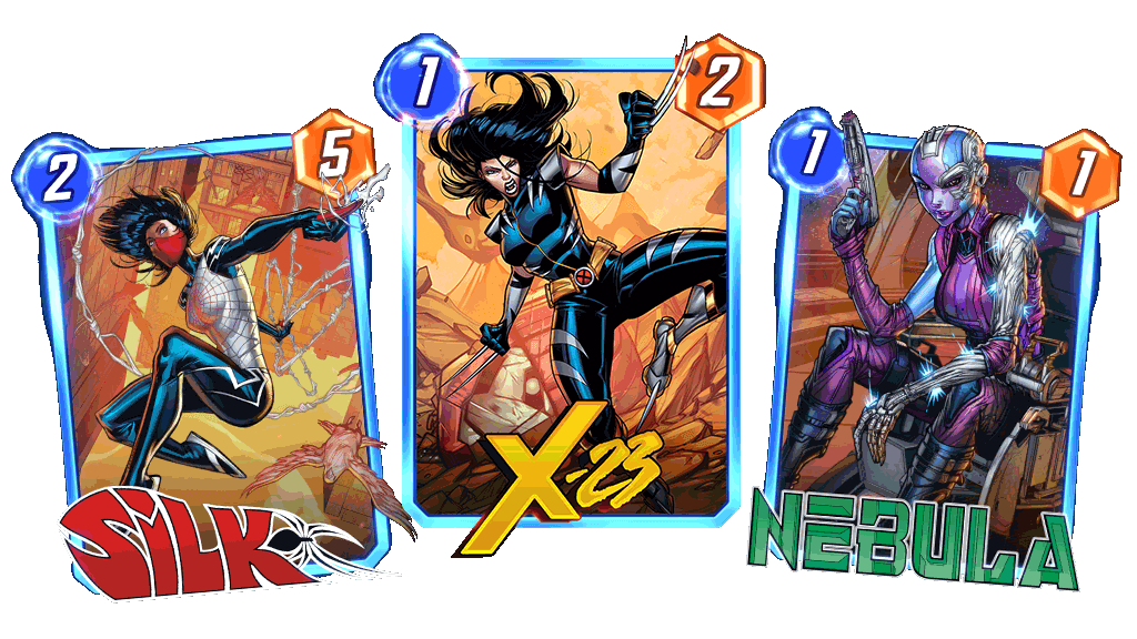 MARVEL SNAP August 21 X-23 Nebula Silk